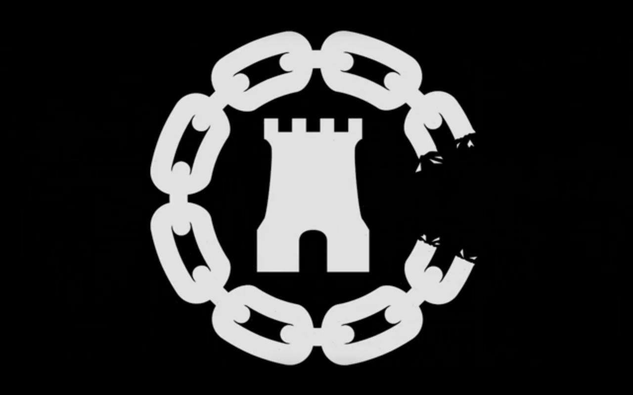 Logo Crooks and Castles catena, 1280x800 720p, Laptop