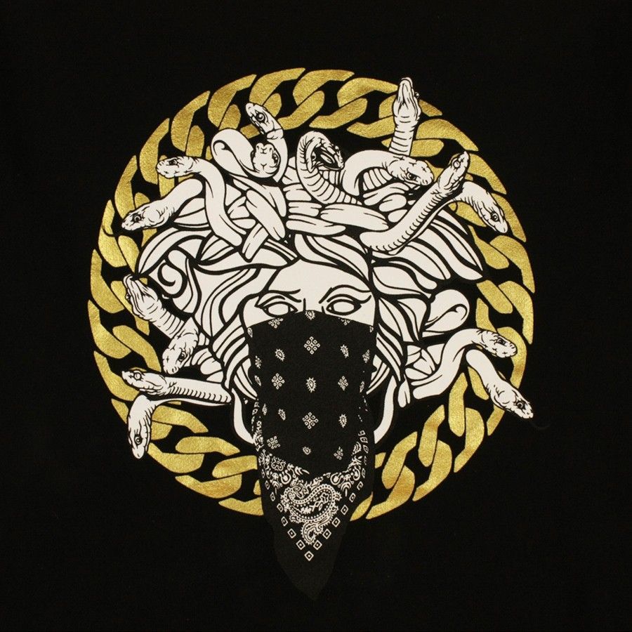 Medusa logo Crooks and Castles, 900x900 HD, iMac
