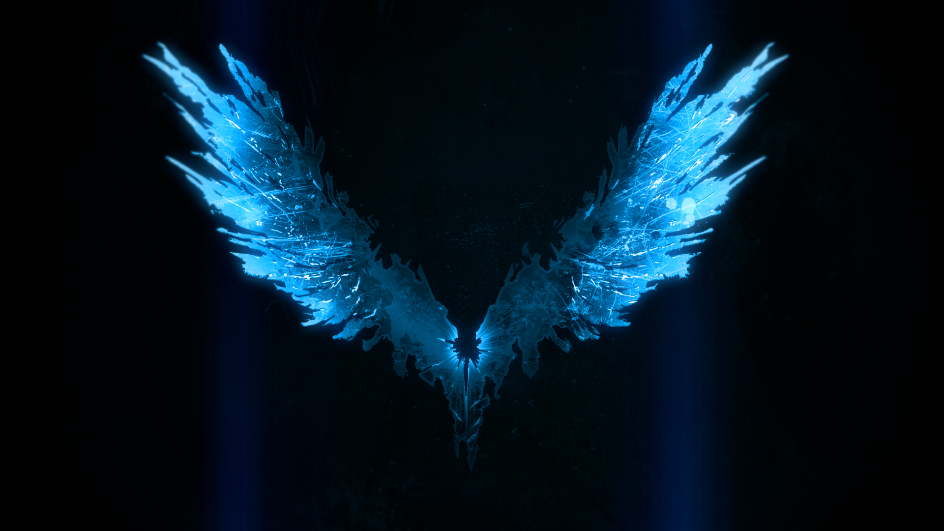 Logo ali blu Devil May Cry, 1920x1080 Full HD 1080p, PC Desktop