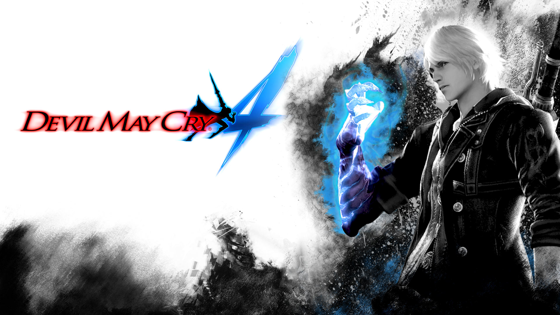 Logo Devil May Cry 4, 1920x1080 Full HD, Desktop