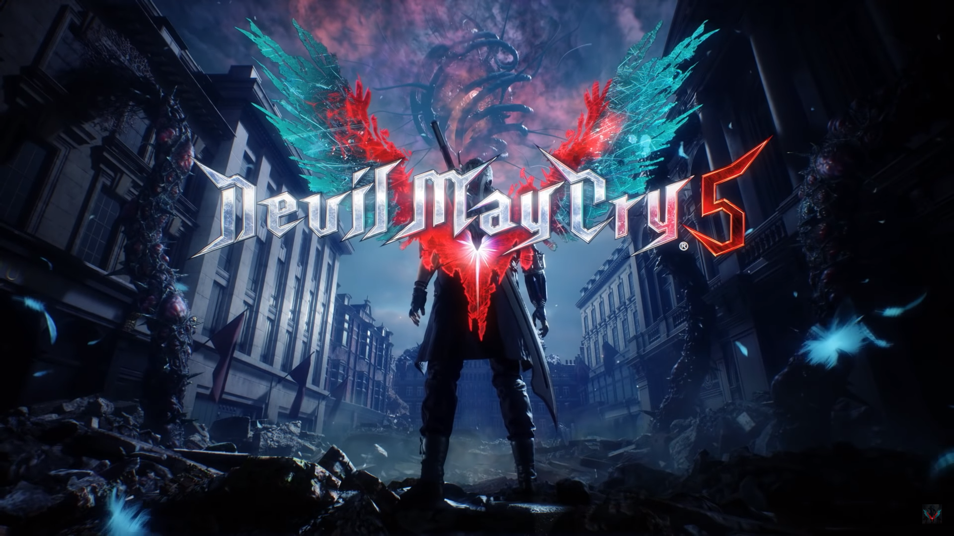Devil May Cry 5 logo città, 1920x1080 1080p, Desktop