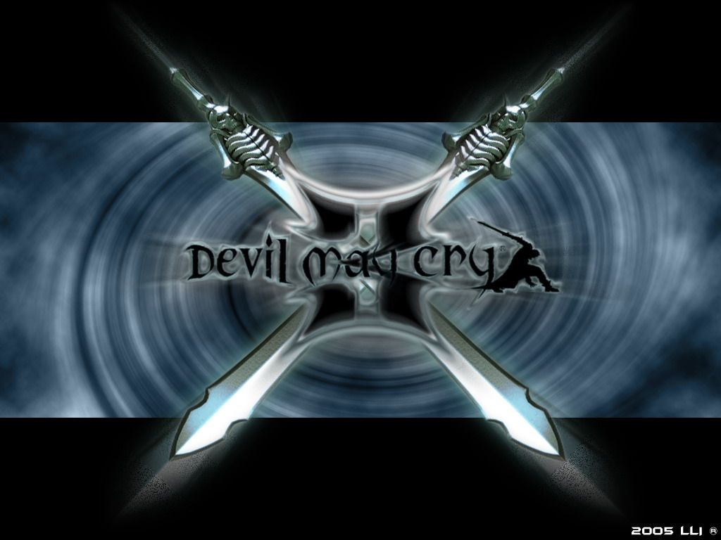 Logo Devil May Cry con spade, 1024x768 HD, PC Desktop