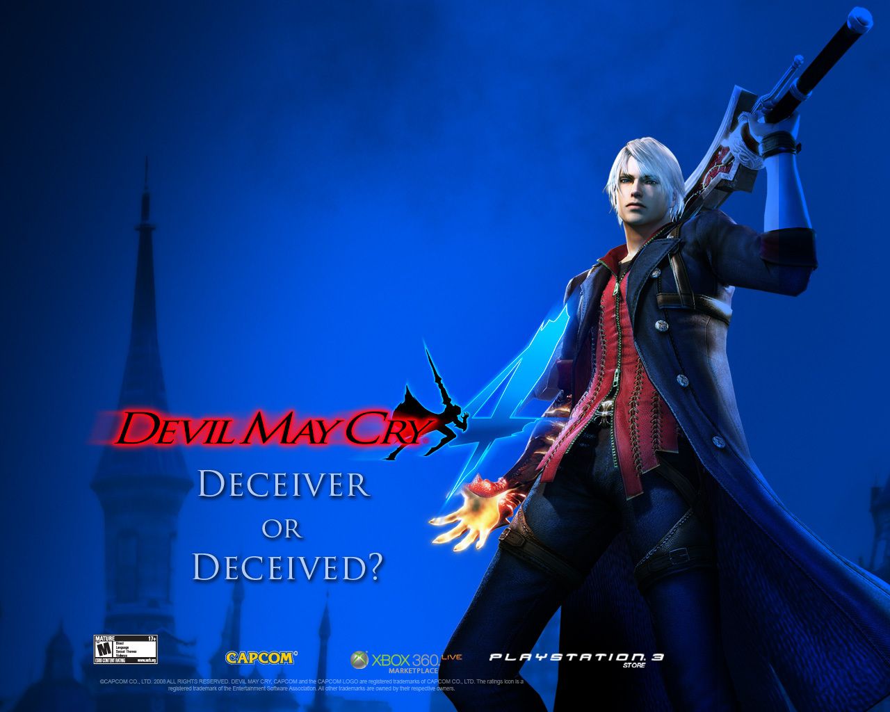 Devil May Cry 4 Nero, 1280x1024 720p, Laptop