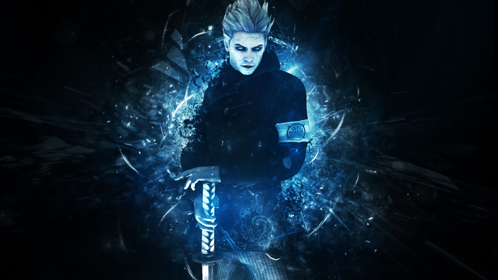 Vergil Devil May Cry spada, 1920x1080 Full HD 1080p, Desktop