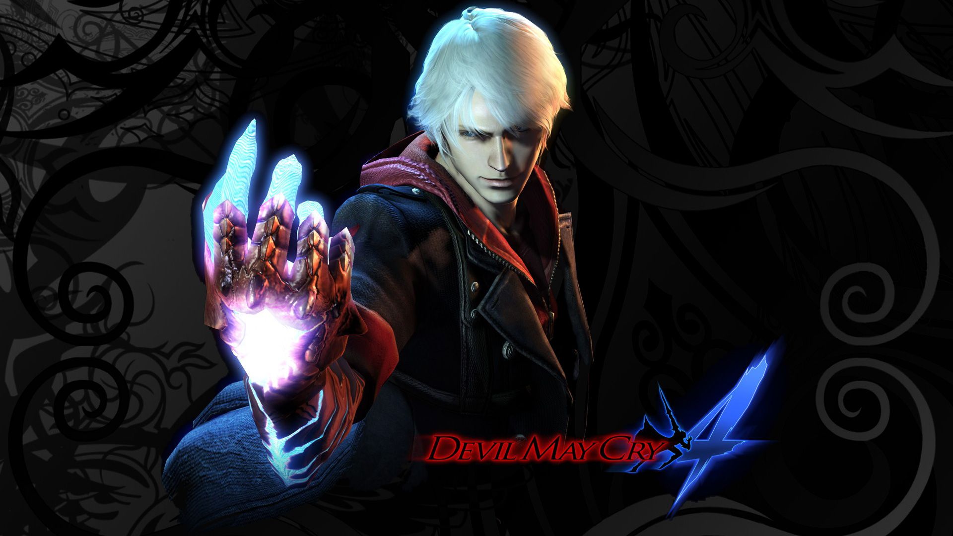 Nero, Devil May Cry 4, logo, 1920x1080 Full HD 1080p, PC