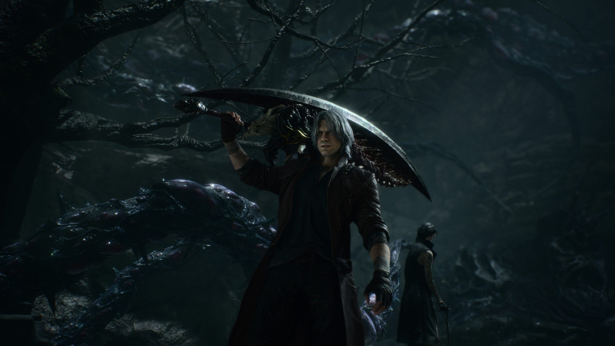 Devil May Cry personaggio scena notturna, 2060x1159 Hi-Res, Desktop