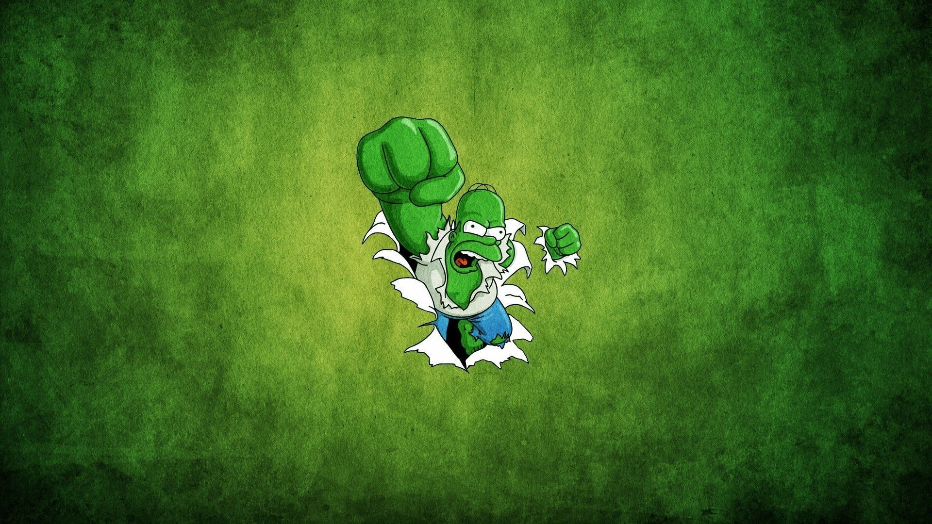 Logo Hulk verde su nero, 1920x1080 Full HD 1080p, Desktop