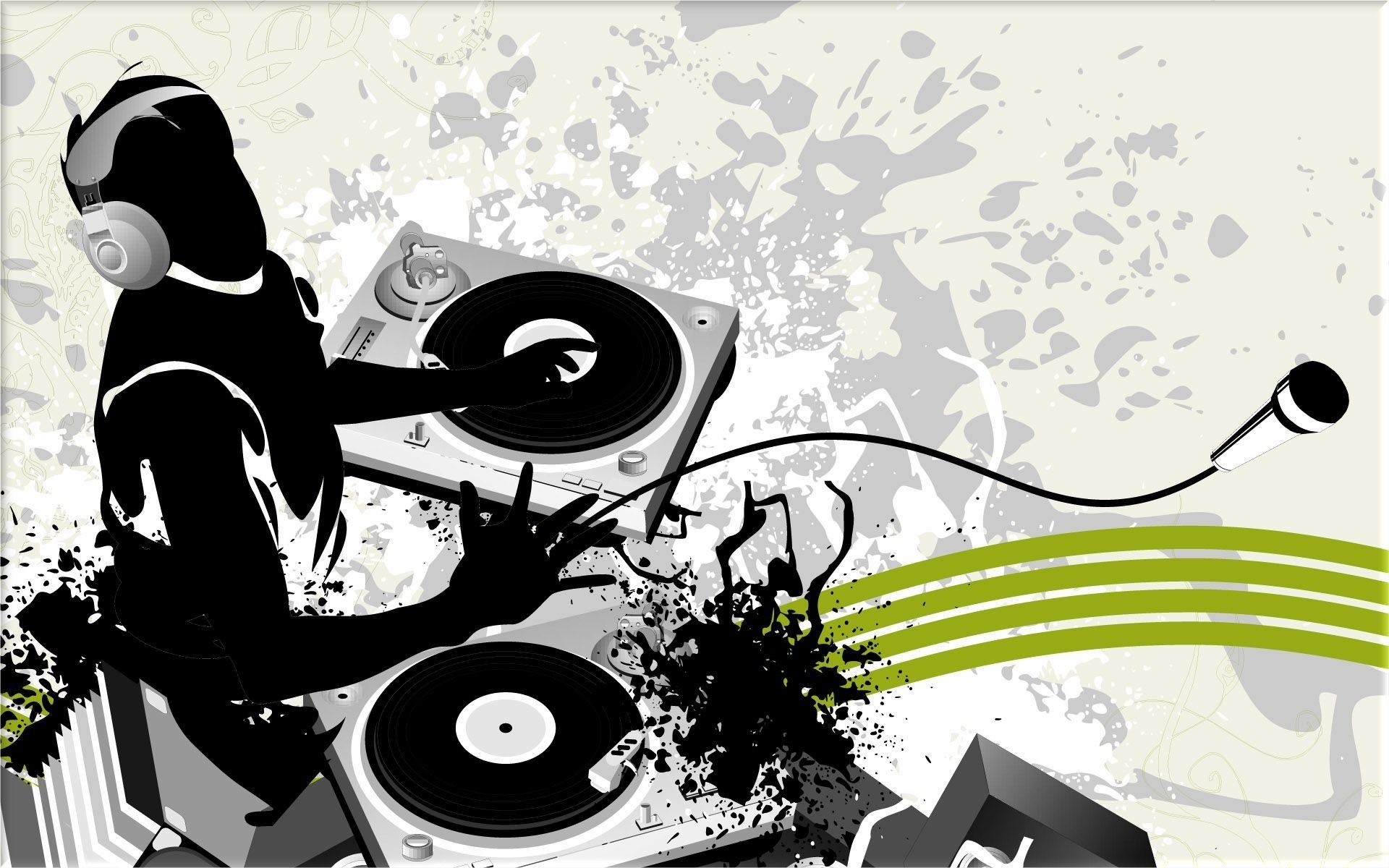 DJ con cuffie e mixer, 1920x1200 Full HD+ WUXGA, iMac
