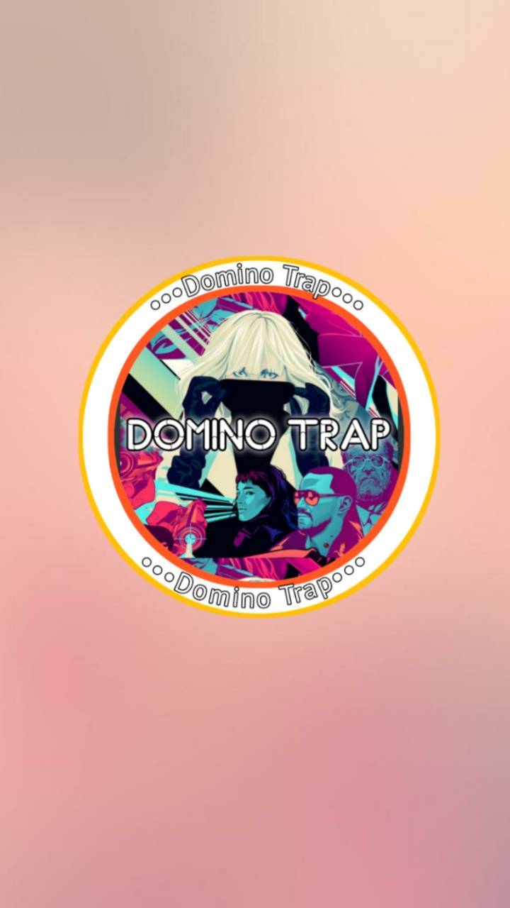 Logo Domino Trap DJ colorato, 720x1280 Full HD Verticale, Smartphone