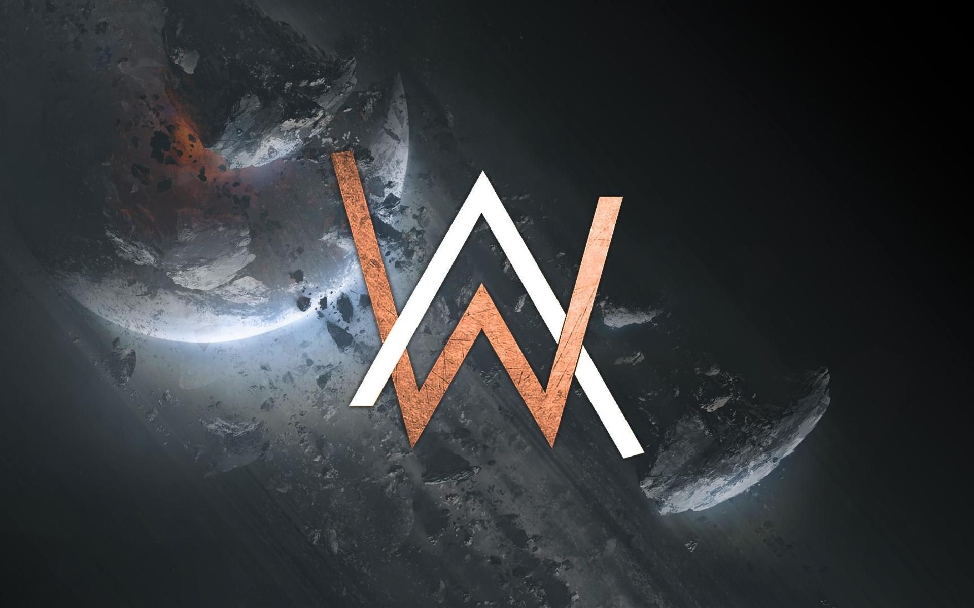 Logo Alan Walker DJ, 1920x1200 WUXGA, PC