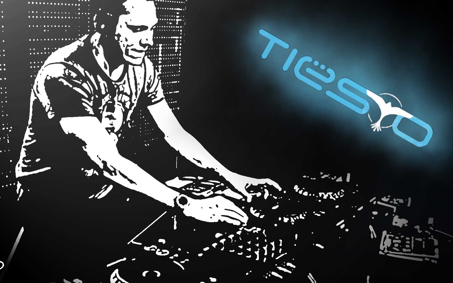 DJ Tiësto logo mixer, 1920x1200 WUXGA, PC