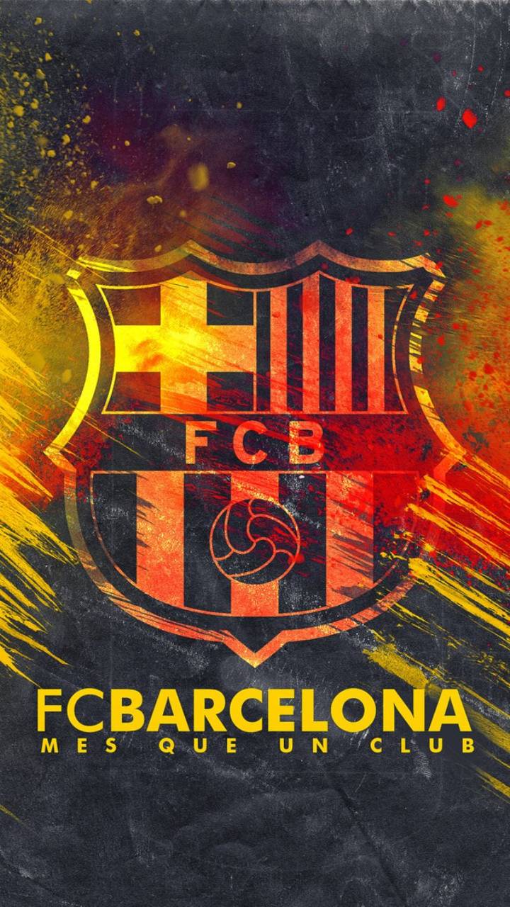 Logo FC Barcelona stemma rosso, 720x1280 Full HD Verticale, Smartphone