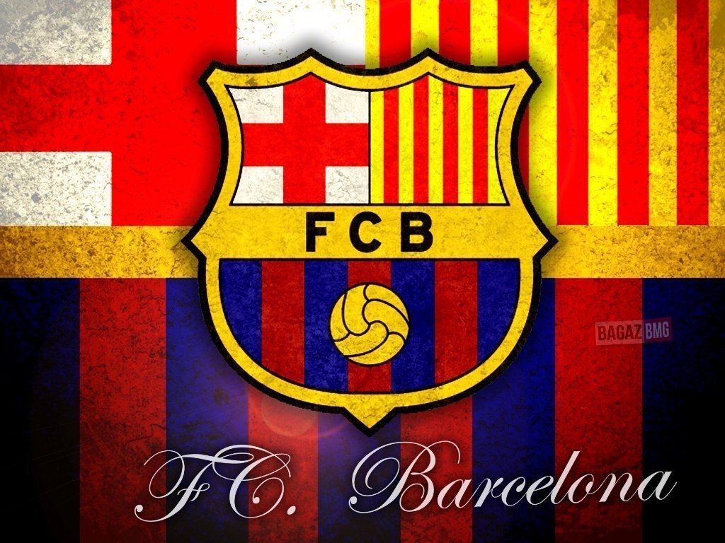 Logo FC Barcelona stemma, 1024x768 HD, Desktop