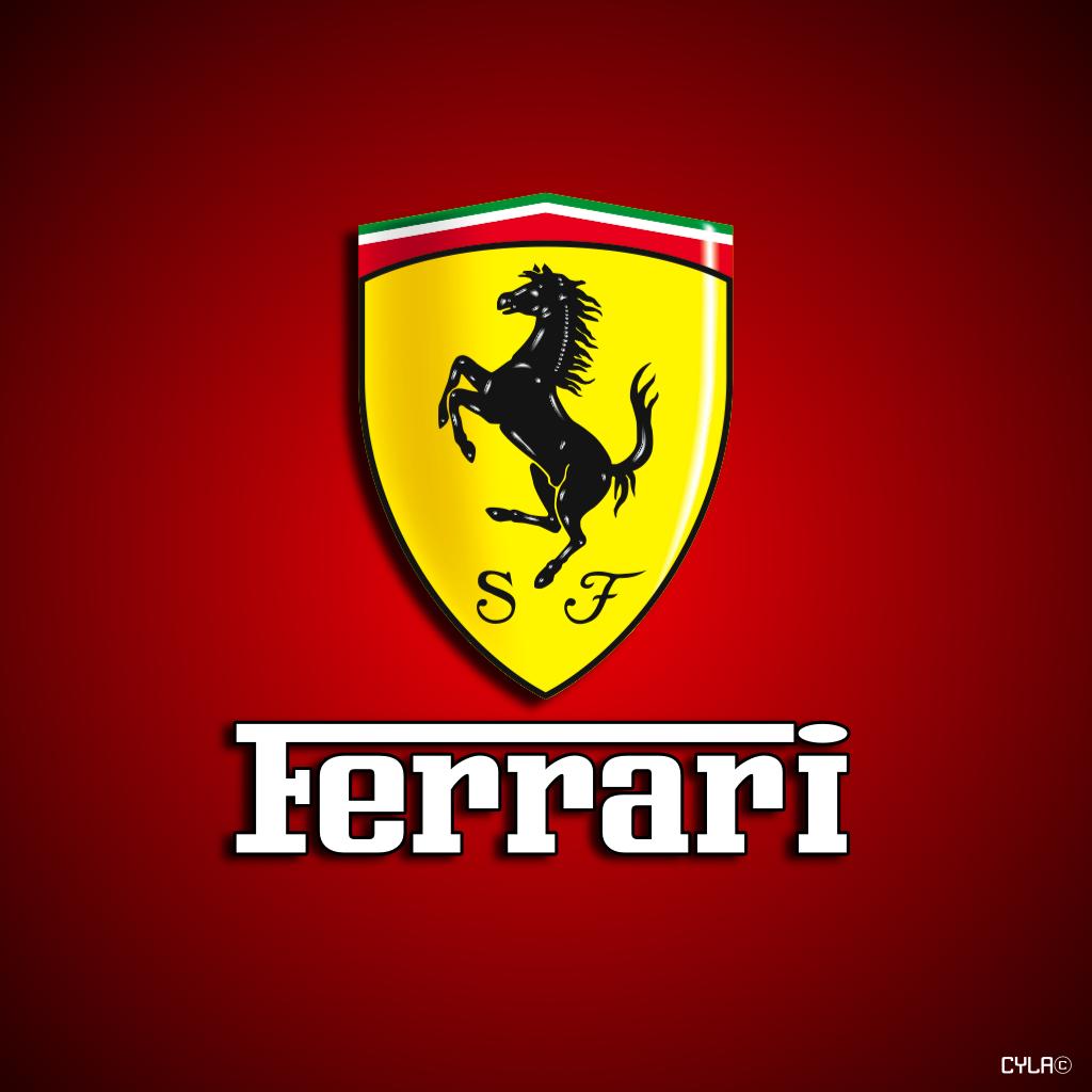 Logo Ferrari cavallino su nero, 1920x1080 Full HD 1080p, Laptop
