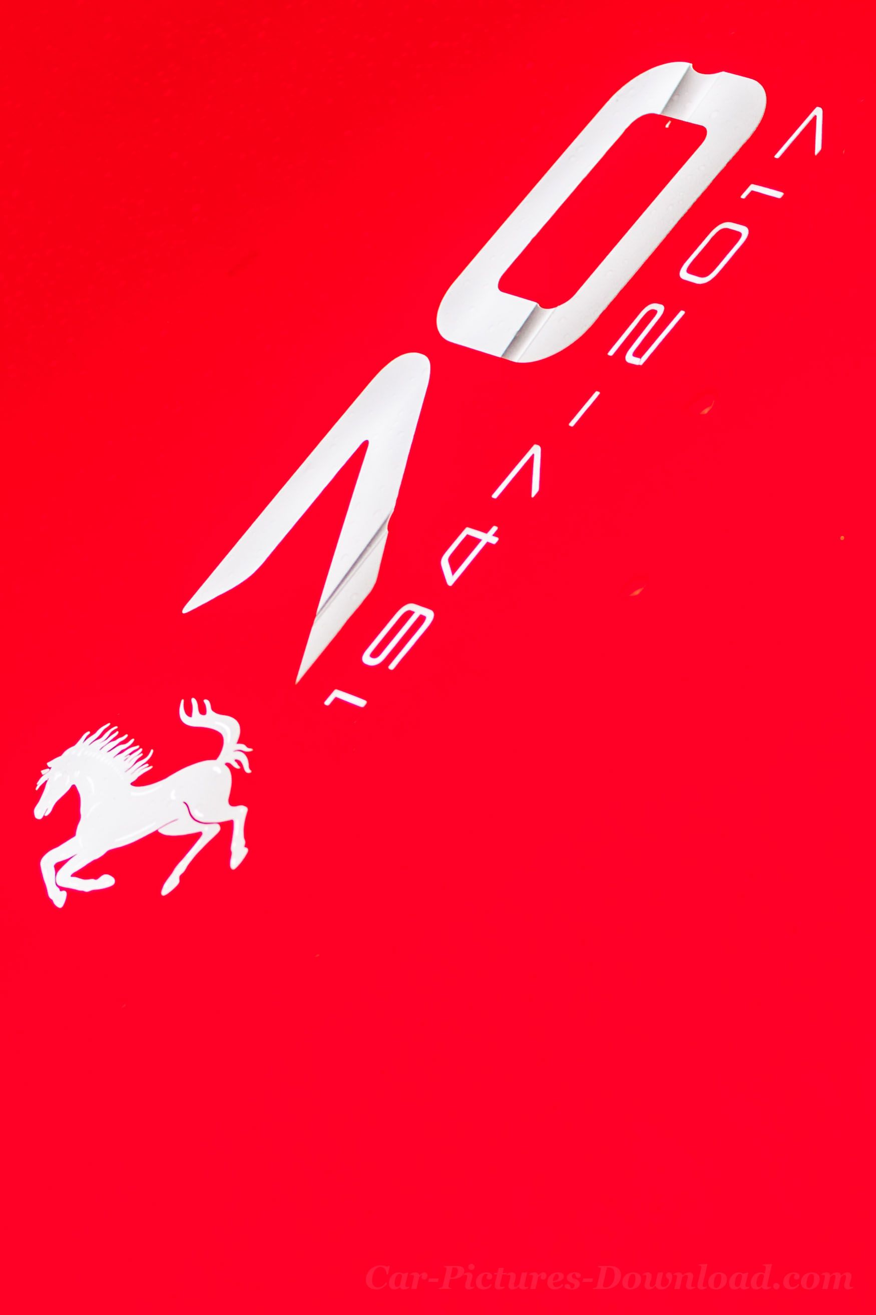 Logo Ferrari cavallino rampante rosso, 1750x2625 Full HD Verticale, iPhone