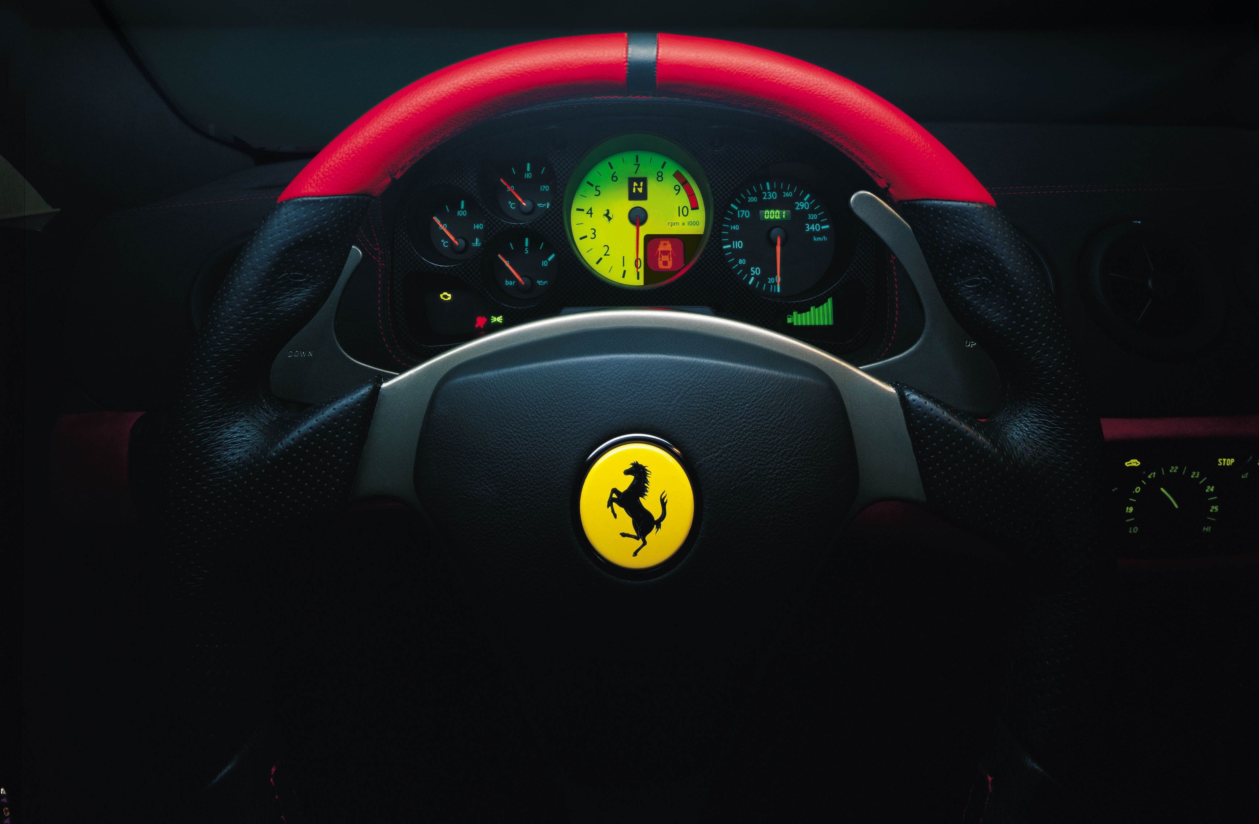 Logo Lamborghini su auto, Sant'Agata Bolognese, 1920x1080 Full HD, Desktop