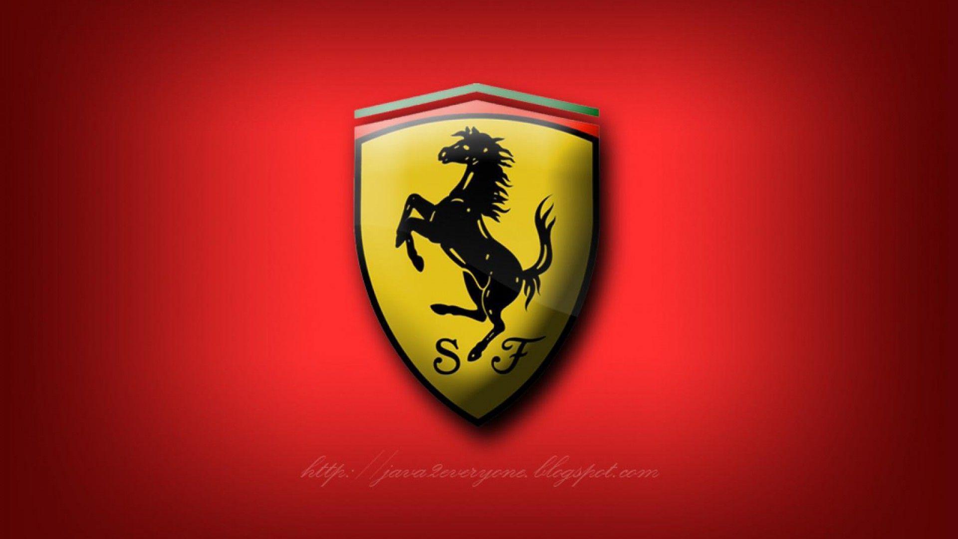 Logo Ferrari cavallino rampante, supercar italiana, 1920x1080 Full HD 1080p, Desktop