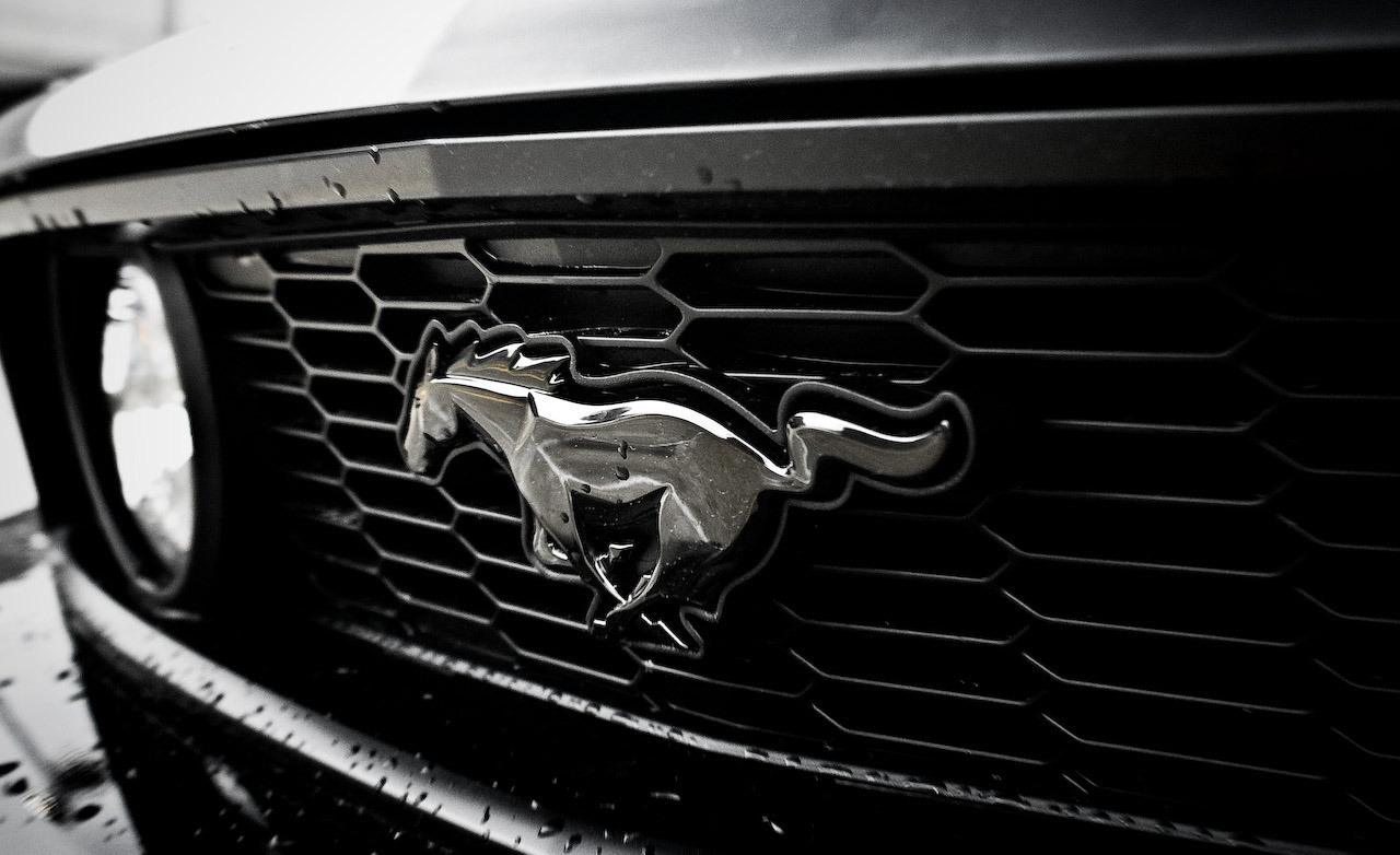 Logo Ford Mustang griglia auto, 1280x782 720p, Laptop