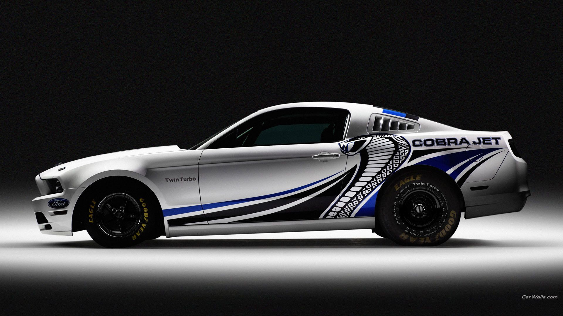 Ford Mustang Cobra Jet bianca, 1920x1080 Full HD 1080p, Laptop