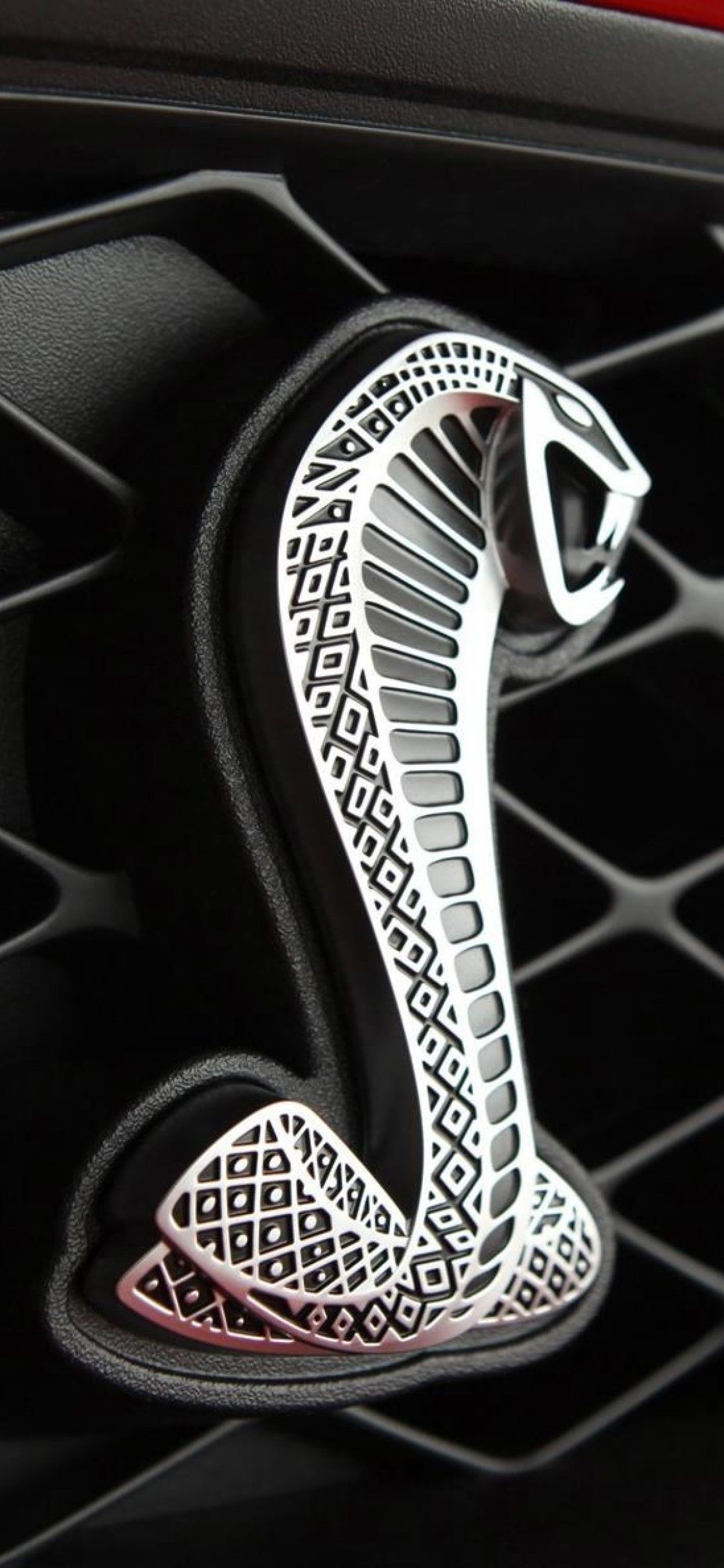 Logo Shelby Cobra Ford, 1125x2436 Full HD Verticale, iPhone