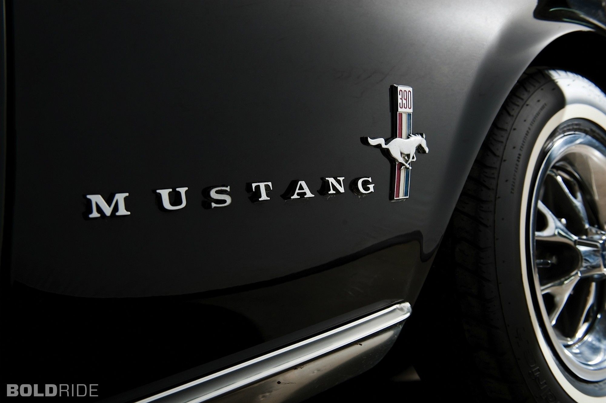 Logo Ford Mustang auto nera, 2000x1331 alta risoluzione, Desktop