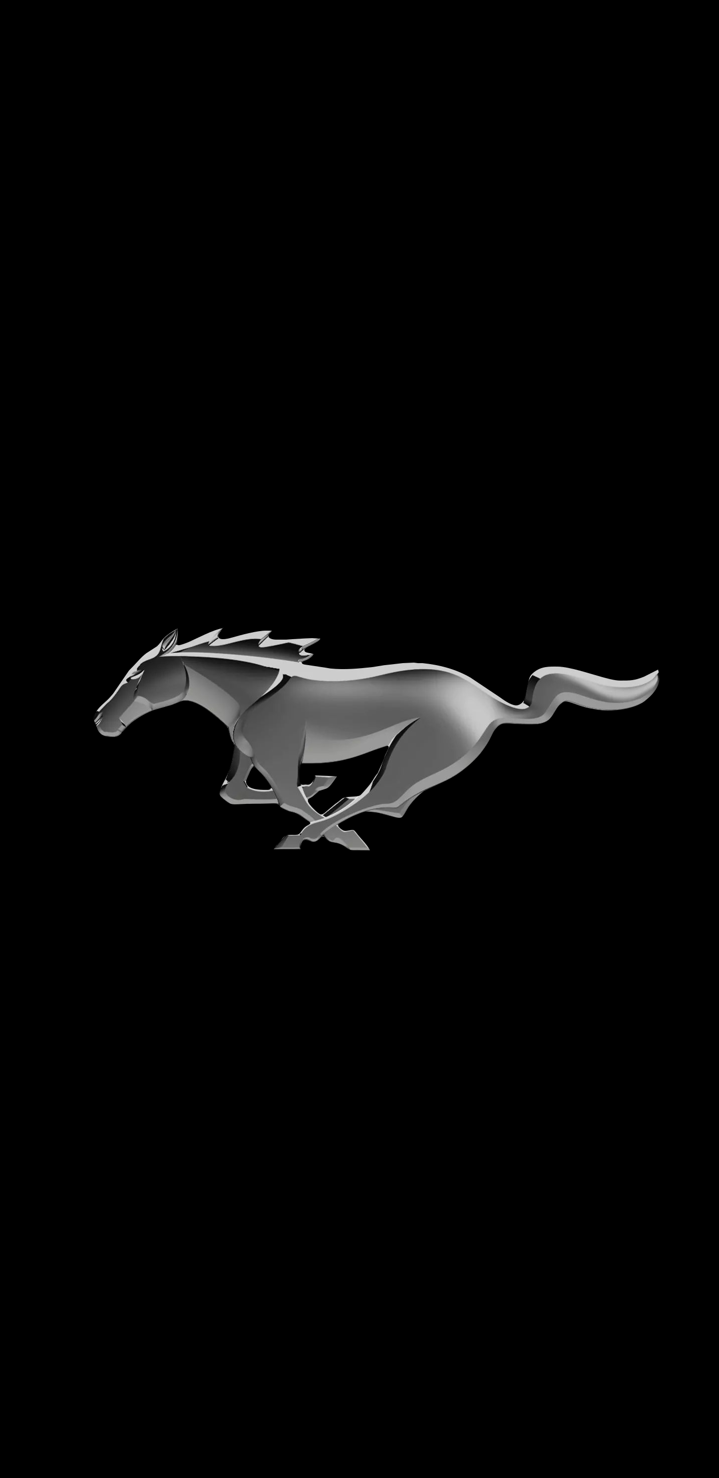Logo cavallo Ford Mustang, 1440x2960 Full HD Verticale, Smartphone
