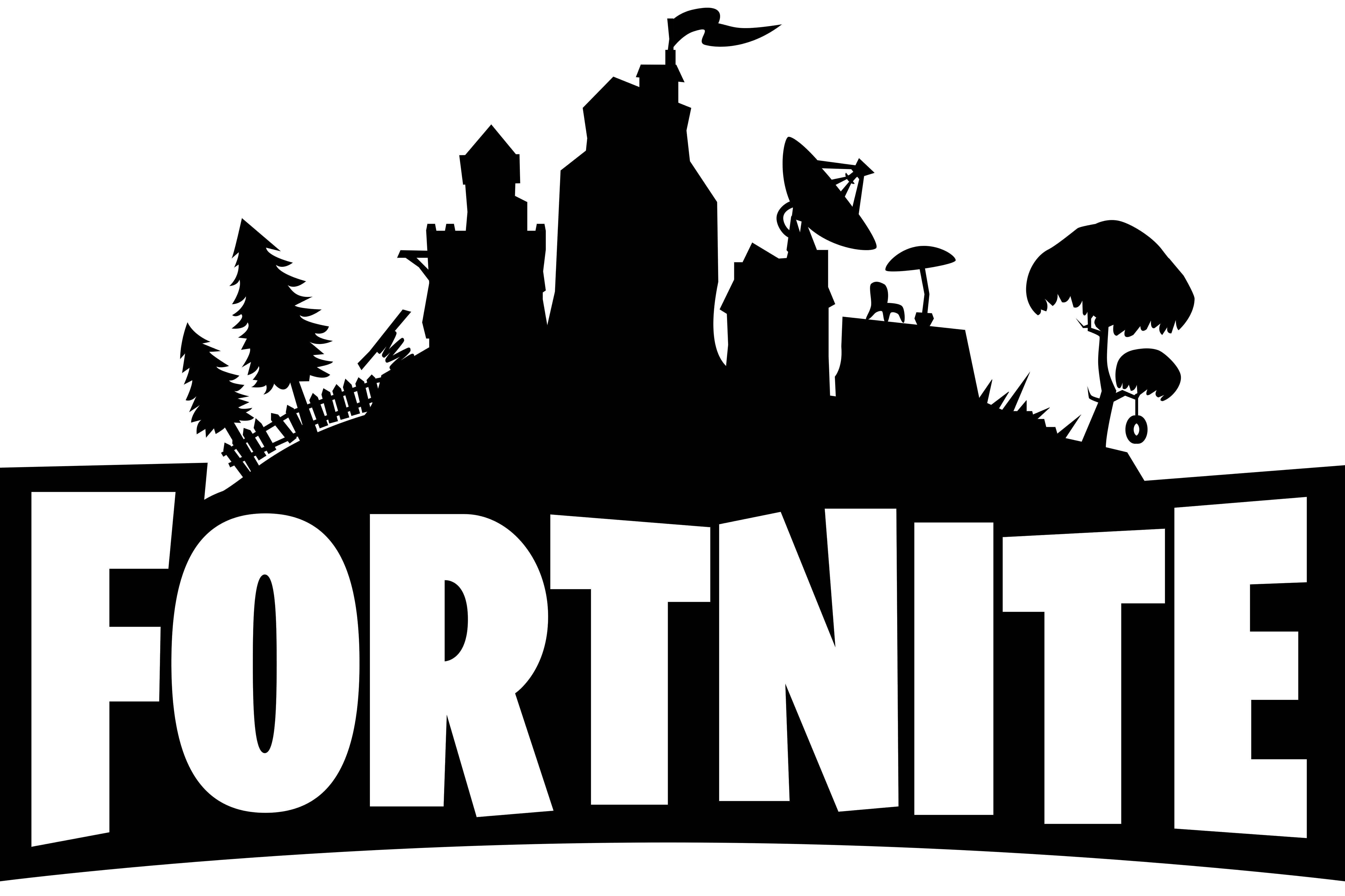 Logo di Fortnite, 1920x1080 Full HD, PC