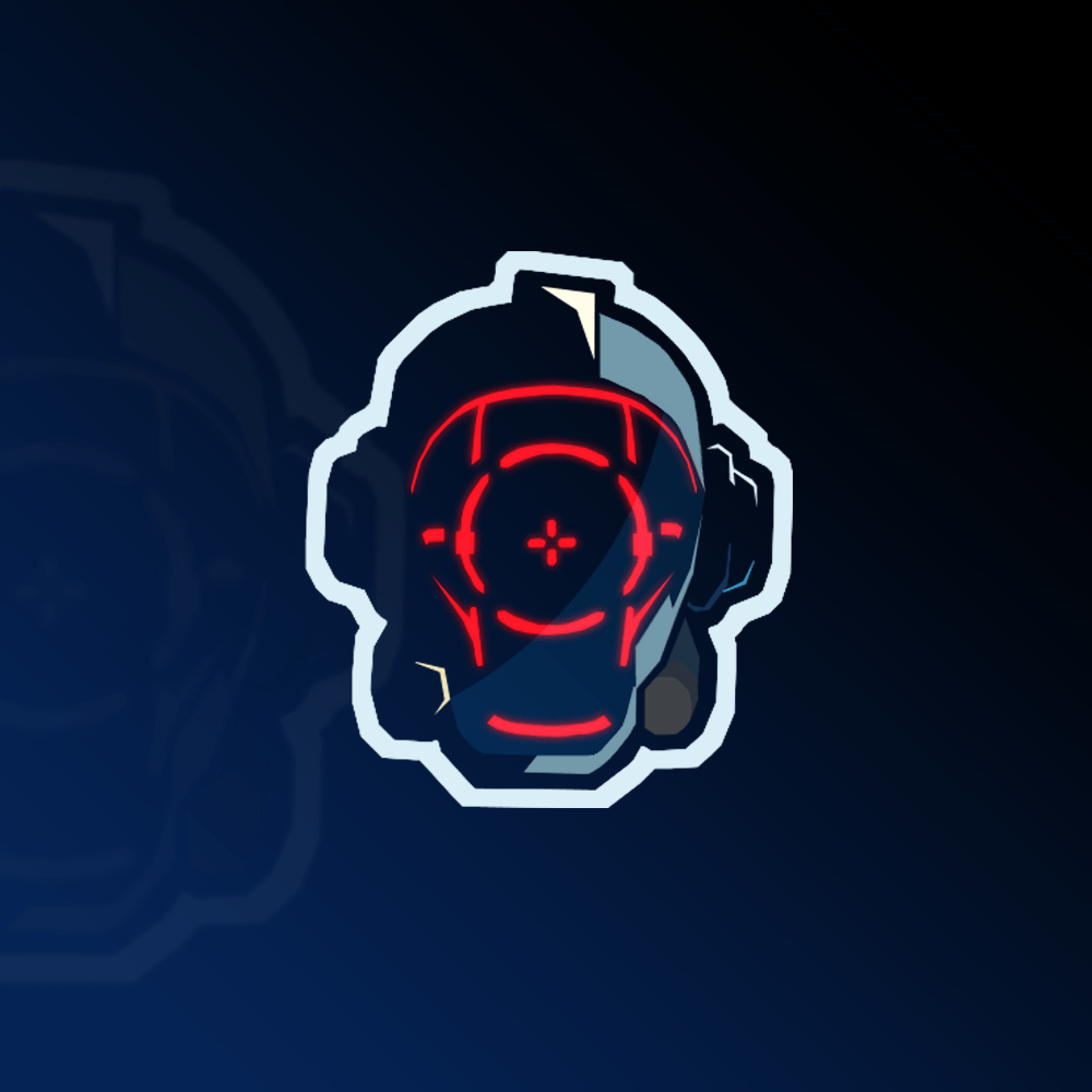 Logo Fortnite silhouette robot, 1920x1080 Full HD, Laptop