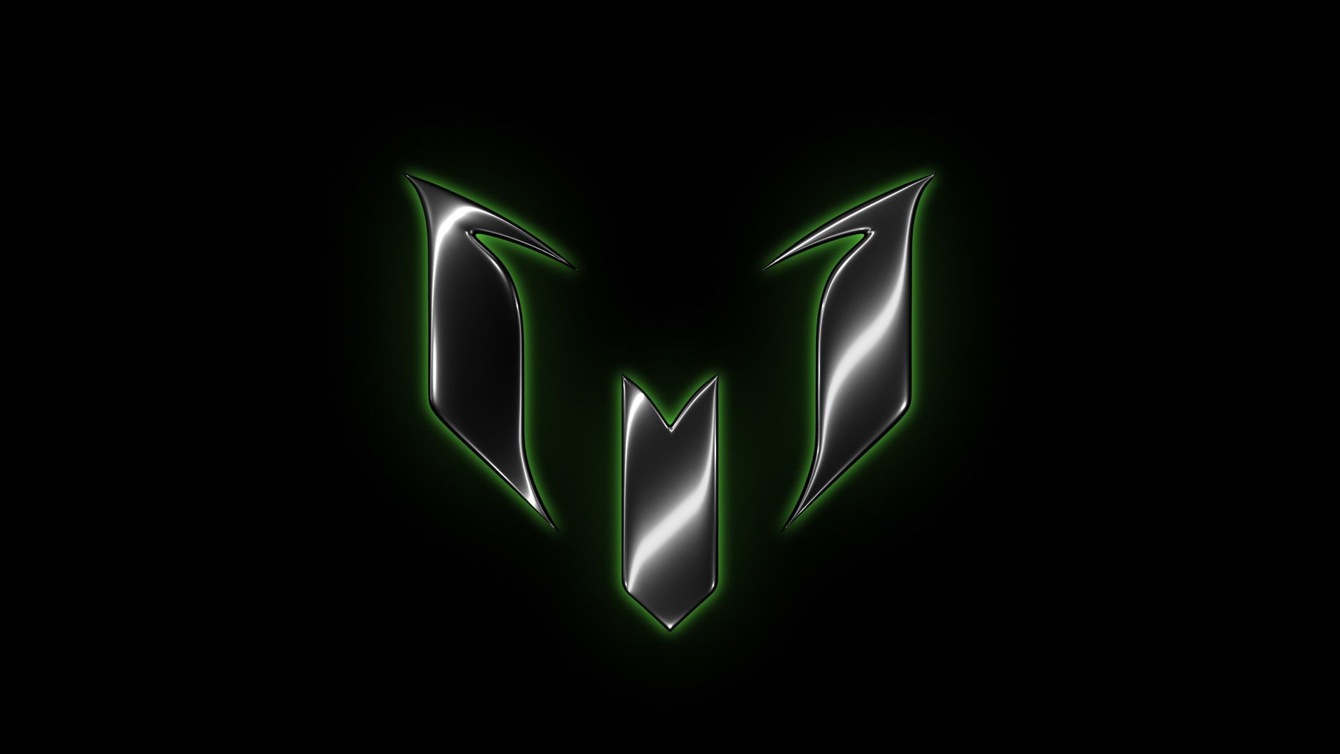 Mostro cartoon neon ciano, 1080x1920 Full HD Verticale, Smartphone