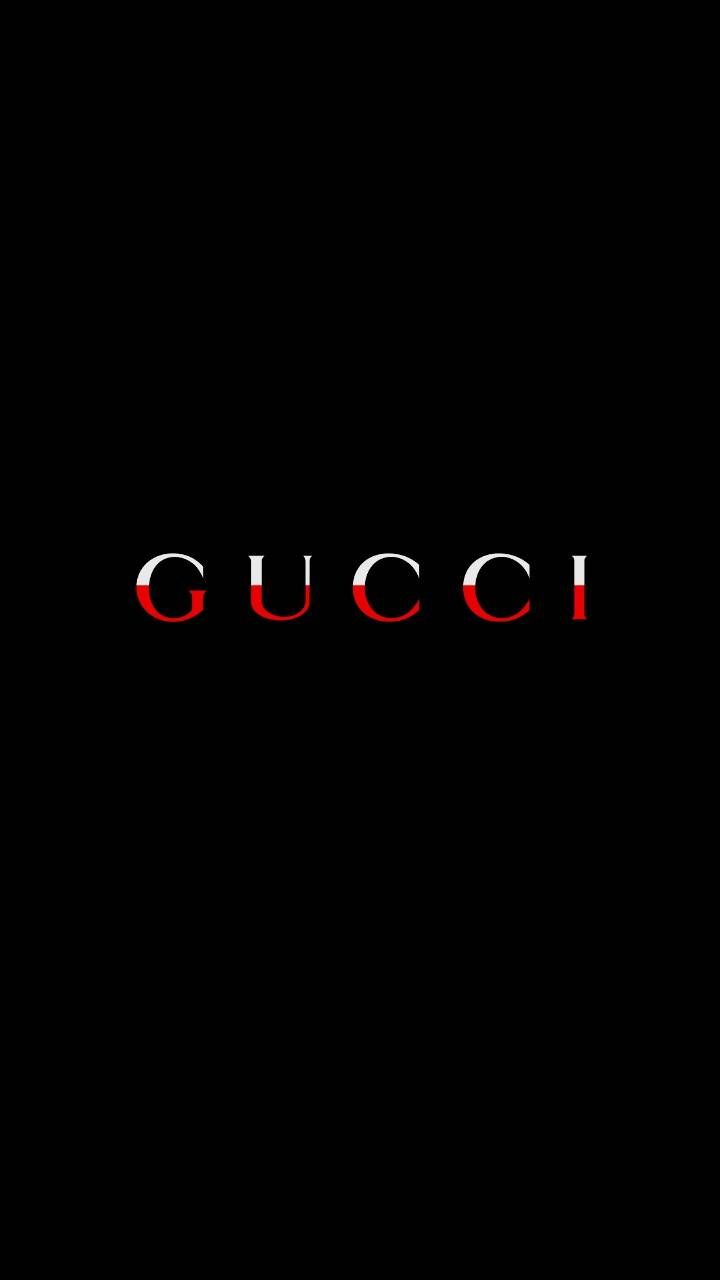 Logo Gucci nero su bianco, 1920x1080 1080p, PC Desktop