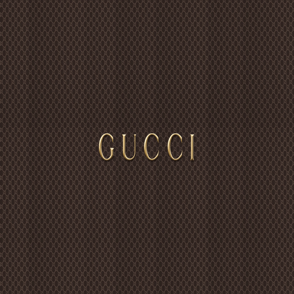 Logo Gucci nero bianco, 1440x931 720p, PC