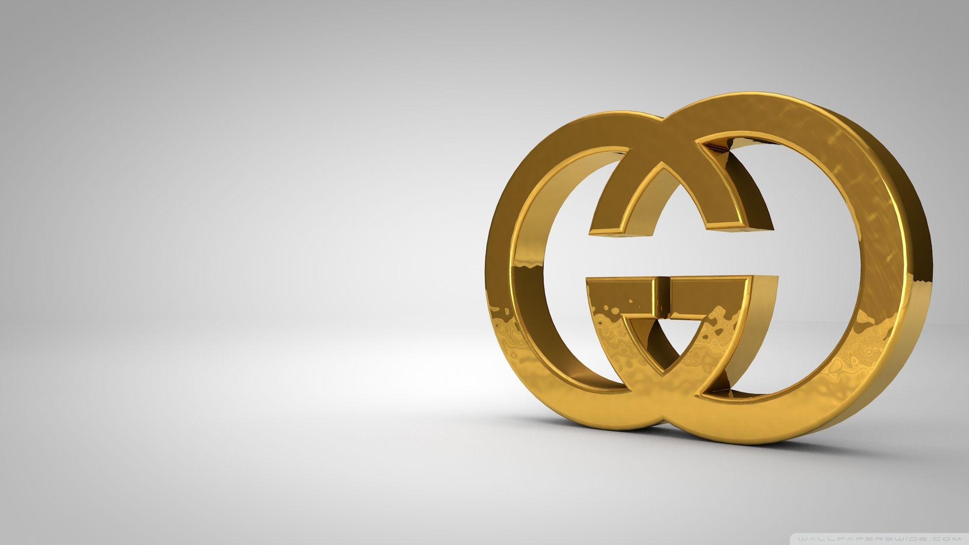 Logo Versace testa Medusa dorata, Gianni Versace, 1024x1024 HD, PC
