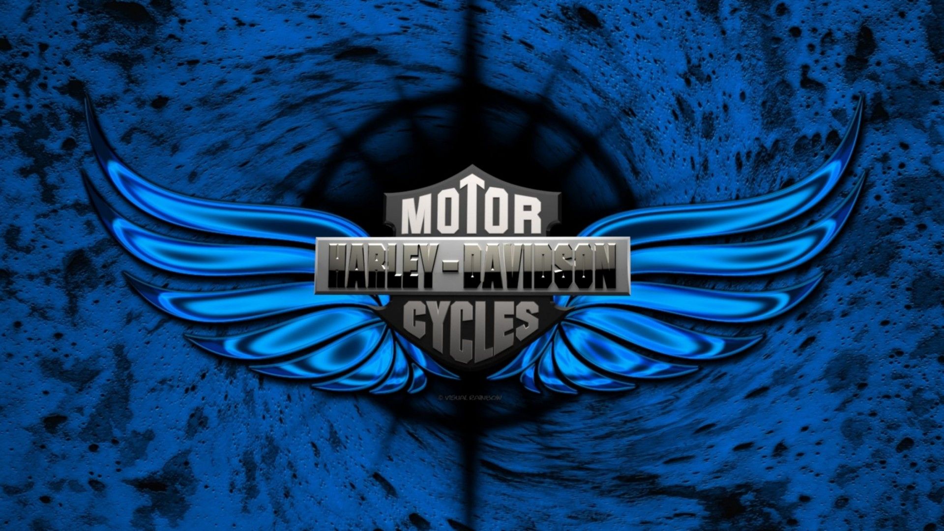 Logo Harley-Davidson metallico, 1600x1200 HD Ready, Laptop