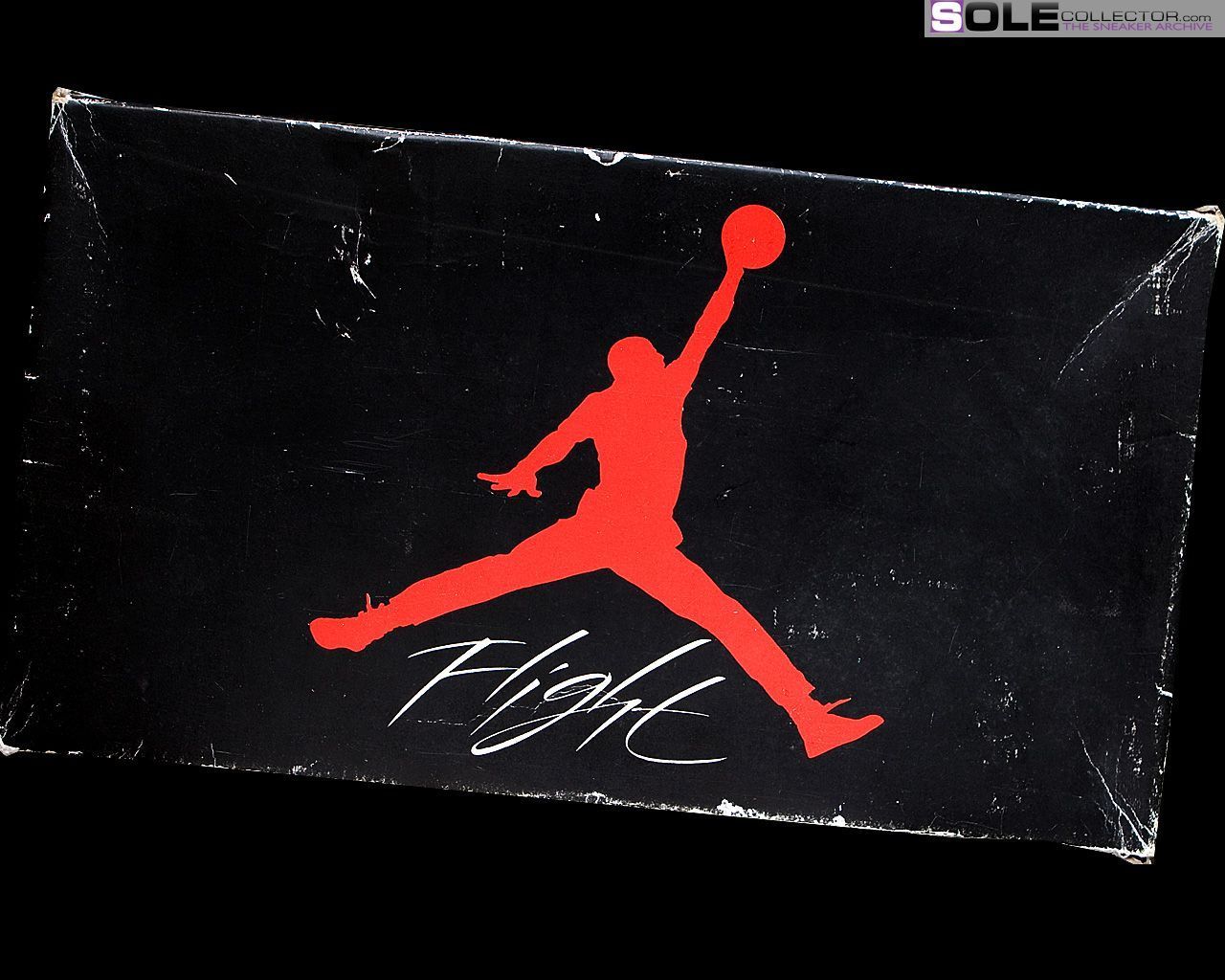 Logo Jordan Flight rosso nero, 1280x1024 HD, Desktop