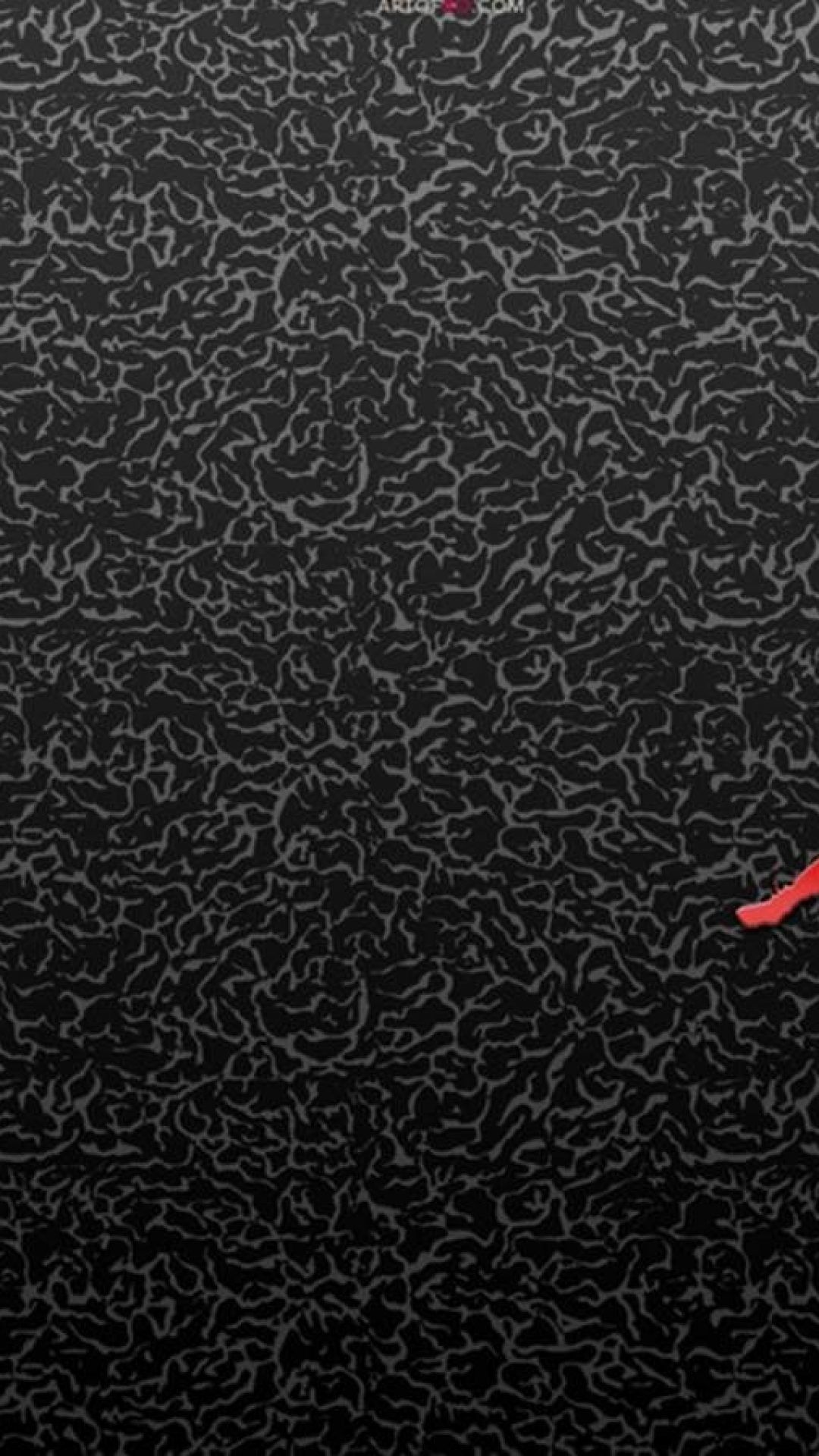 Logo Jordan nero texture, 1080x1920 Full HD Verticale, iPhone Air