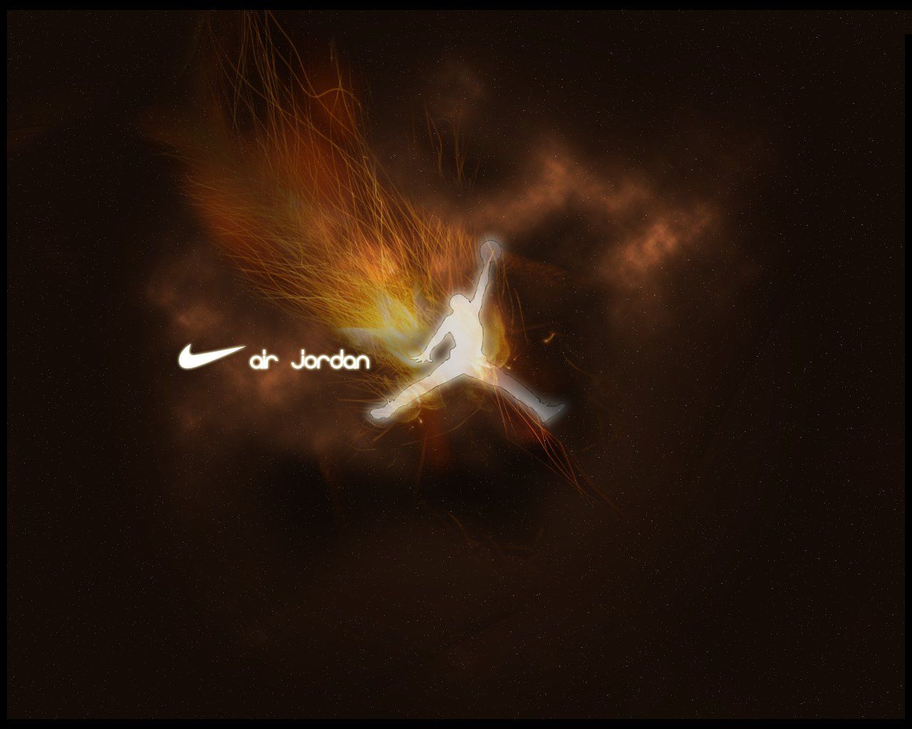 Logo Jordan oro su città, 1280x800 720p, PC