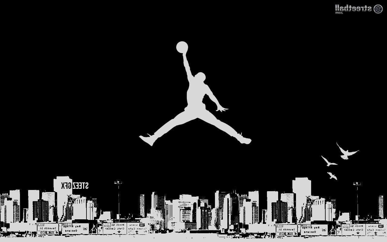 Logo Jumpman Air Jordan città, 1280x800 HD, ROG Asus Laptop