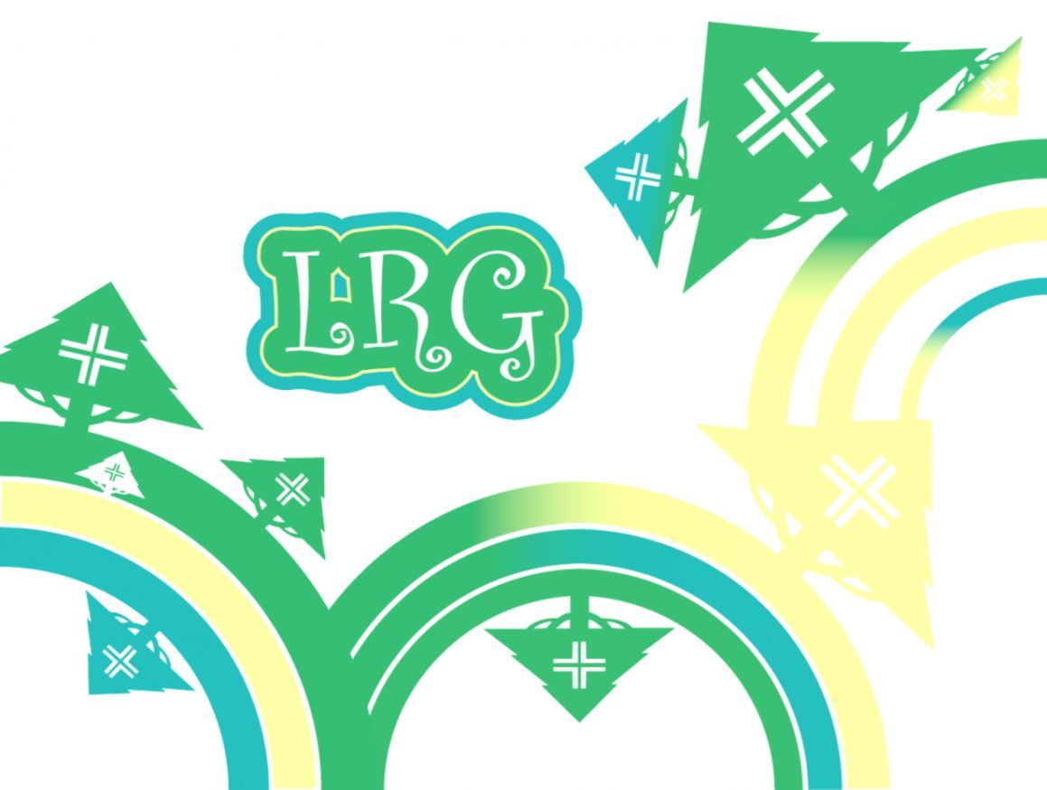 Logo LRG pattern geometrico dorato, 1600x1200 HD, PC
