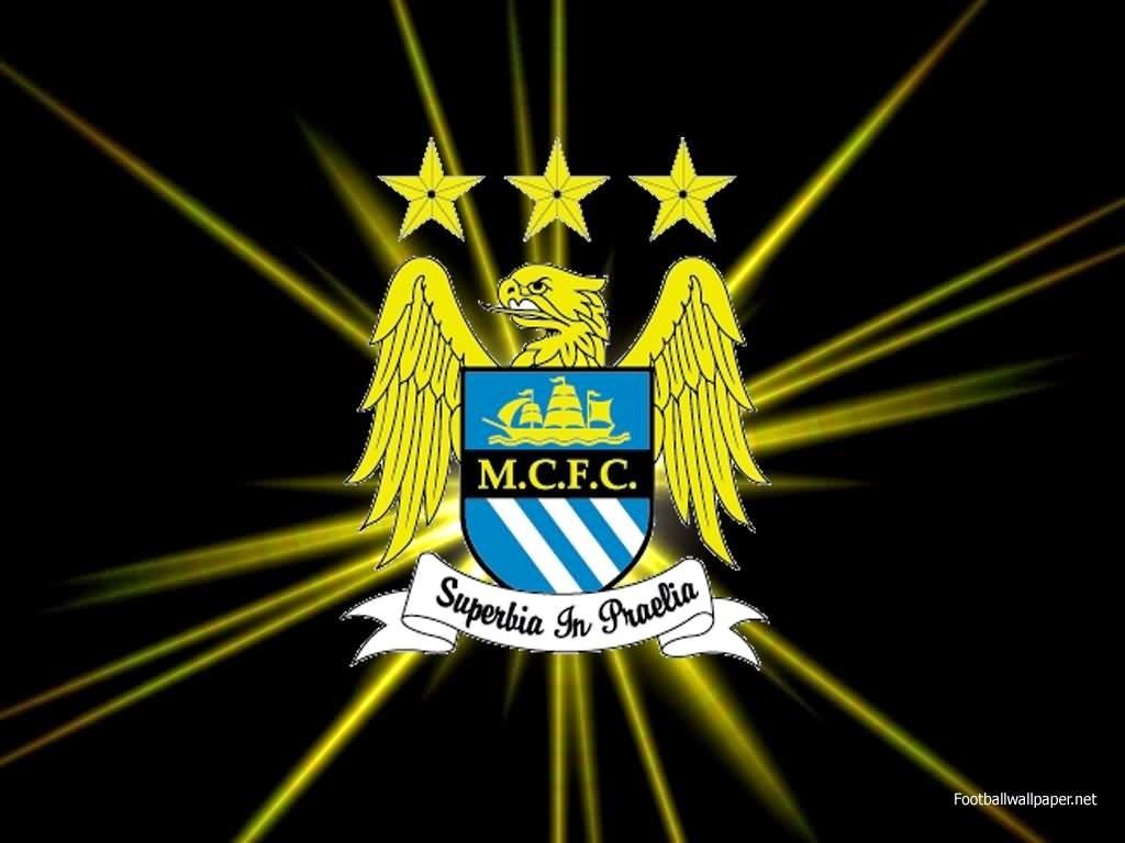 Logo Manchester City con fiamme, 2560x1440 1440p, Desktop