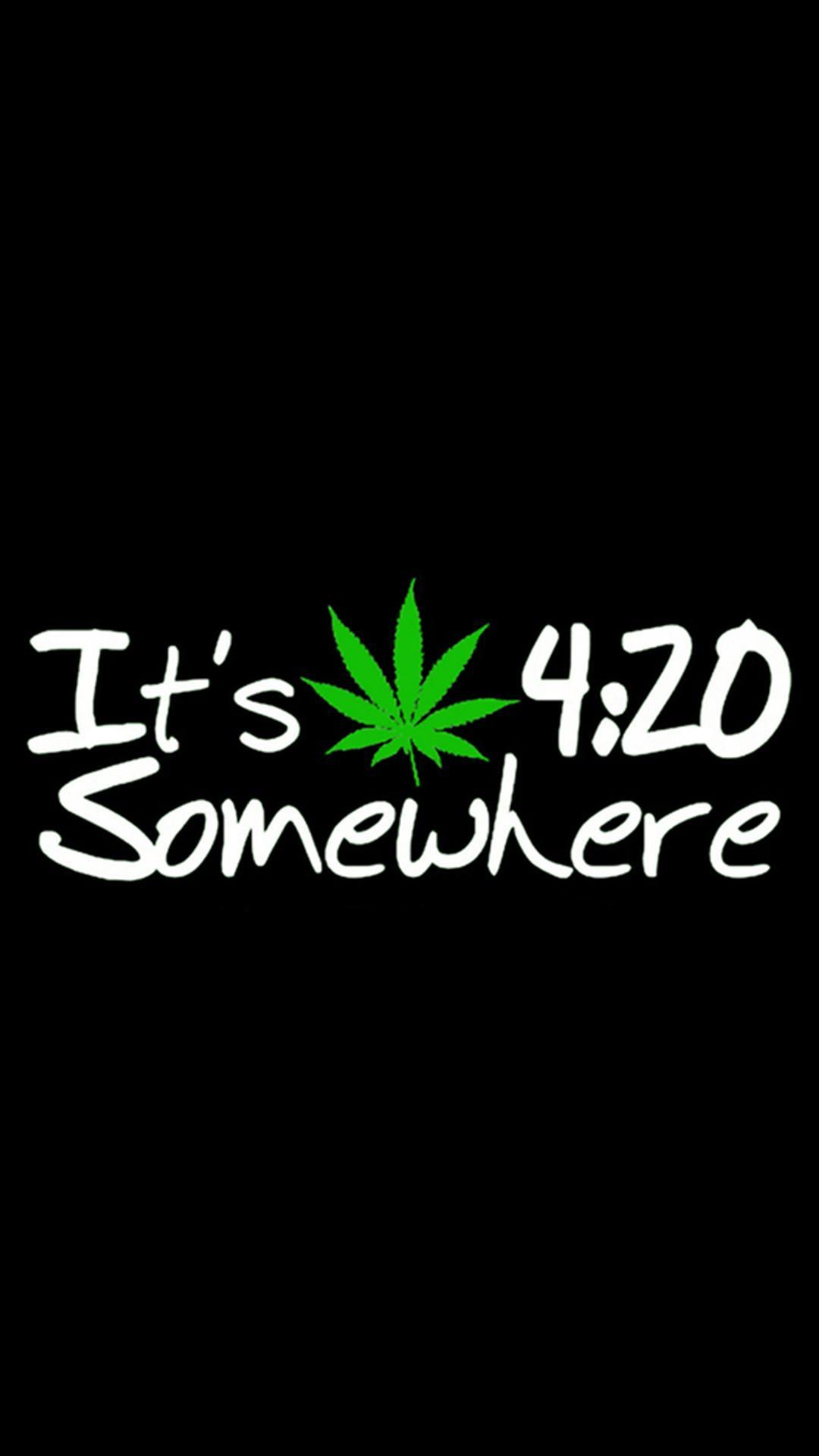 Logo It's 4:20 Somewhere, 1080x1920 Verticale, Mobile