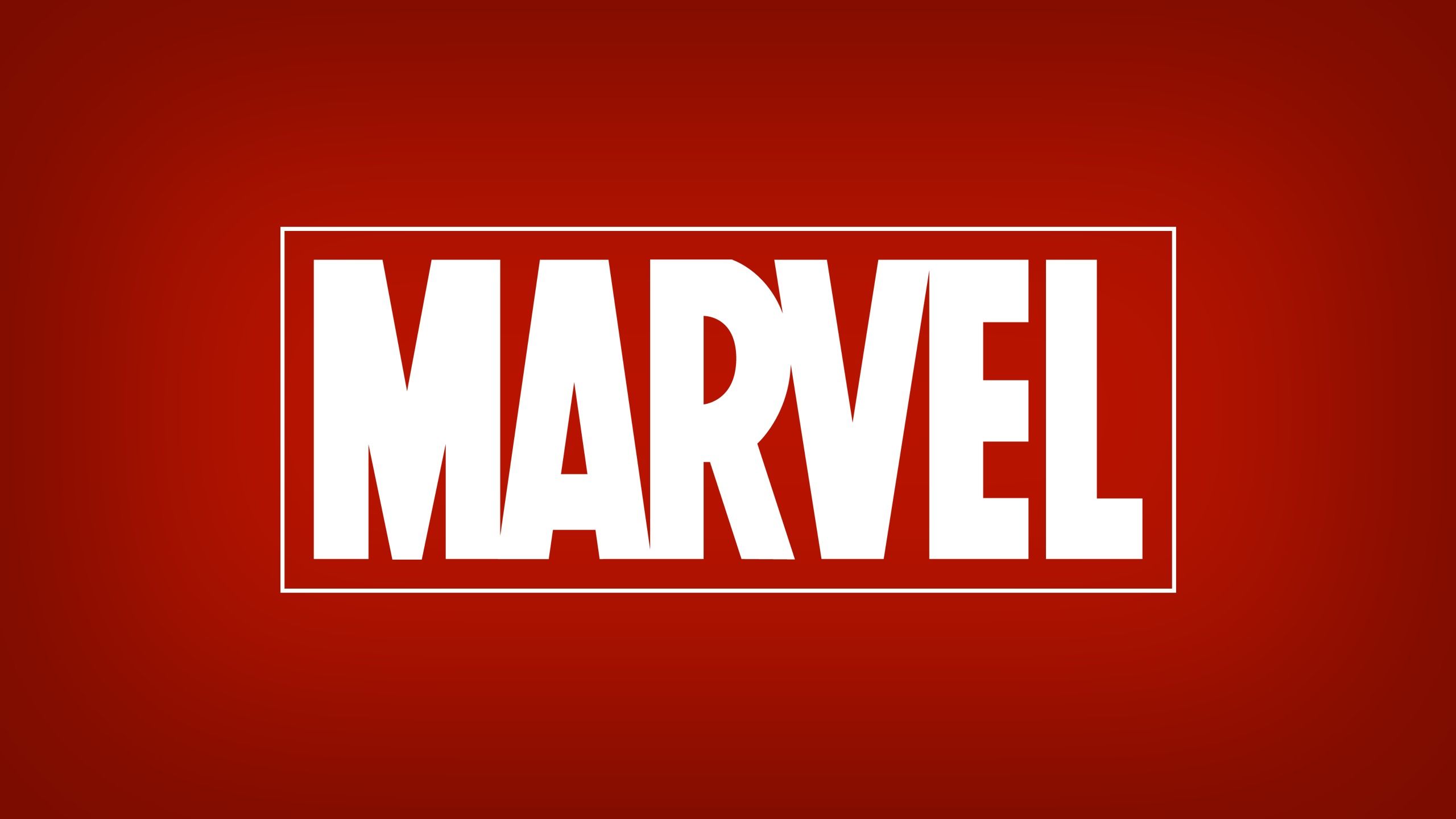 Logo Marvel su rosso, 2560x1440 1440p, Desktop