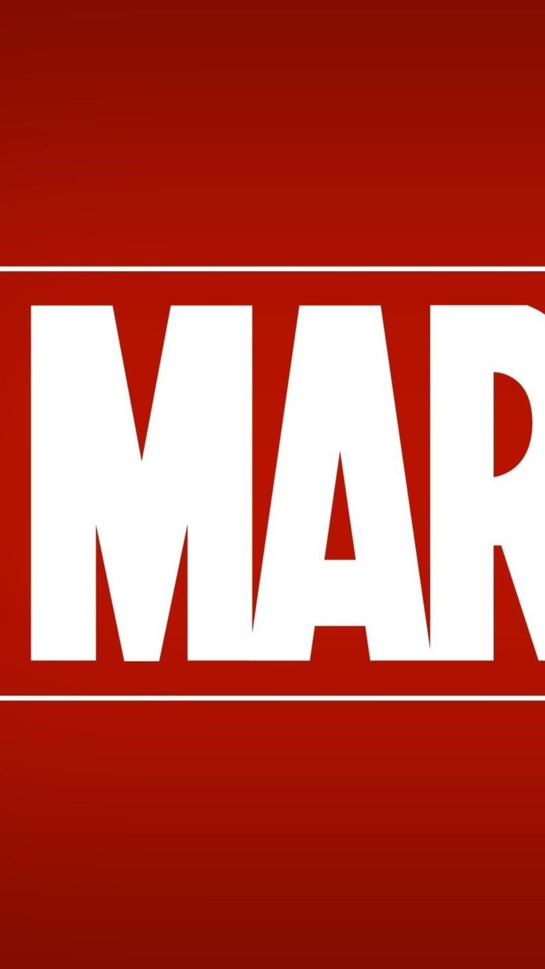 Logo Marvel rosso bianco, 1080x1920 Full HD Verticale, Samsung Galaxy