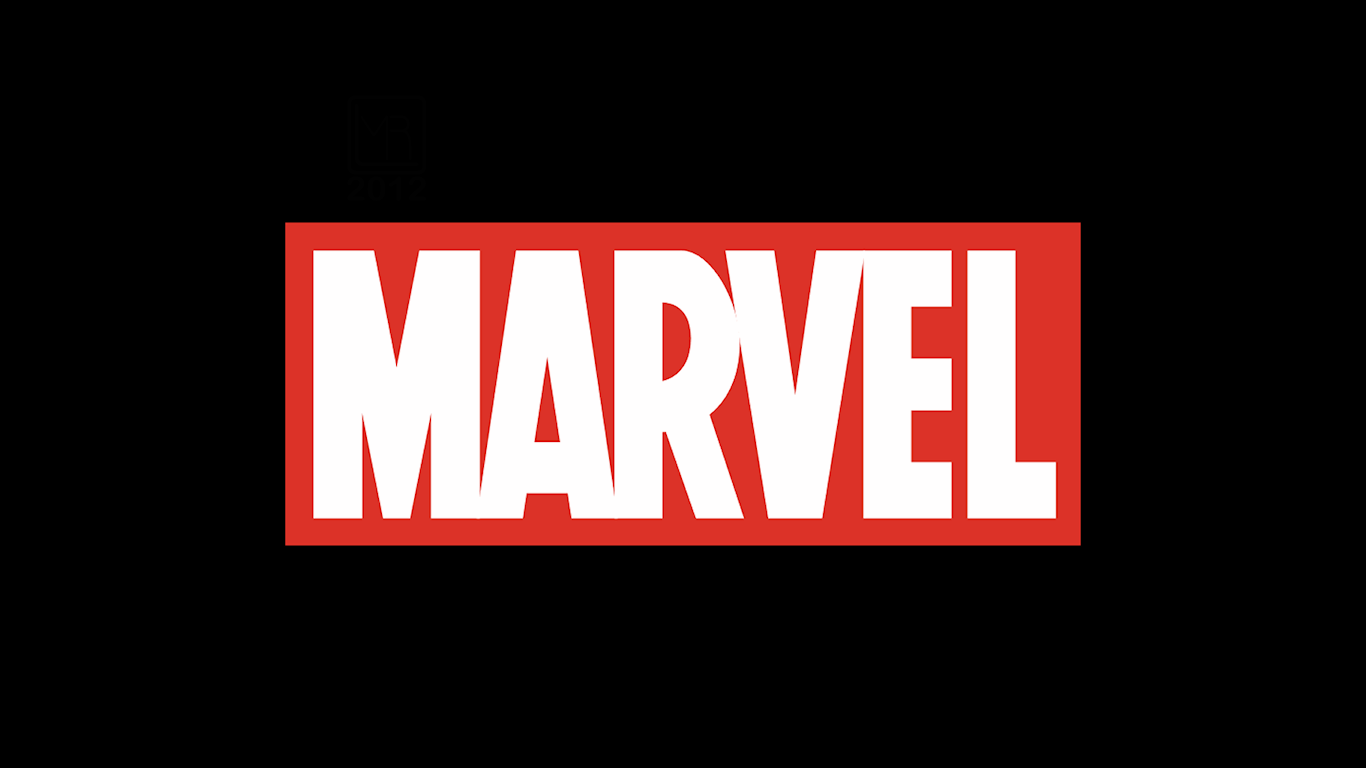 Logo Marvel rosso e bianco, 1366x768 720p, Monitor Gaming