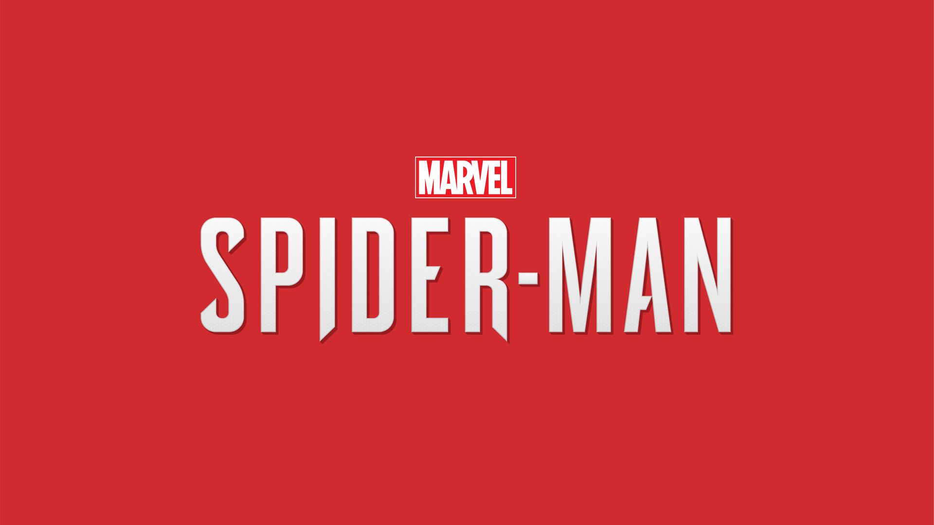 Logo Marvel Spider-Man rosso, Uomo Ragno, 1920x1080 Full HD, PC Desktop