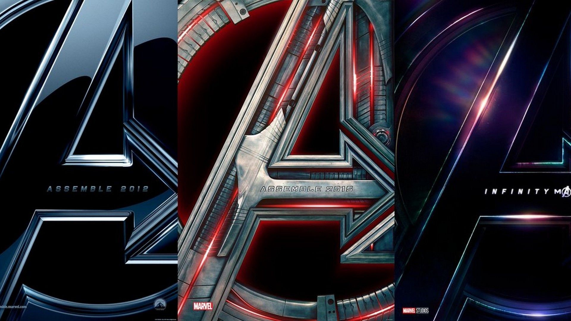 Logo Avengers Marvel, 1920x1080 Full HD 1080p, Desktop