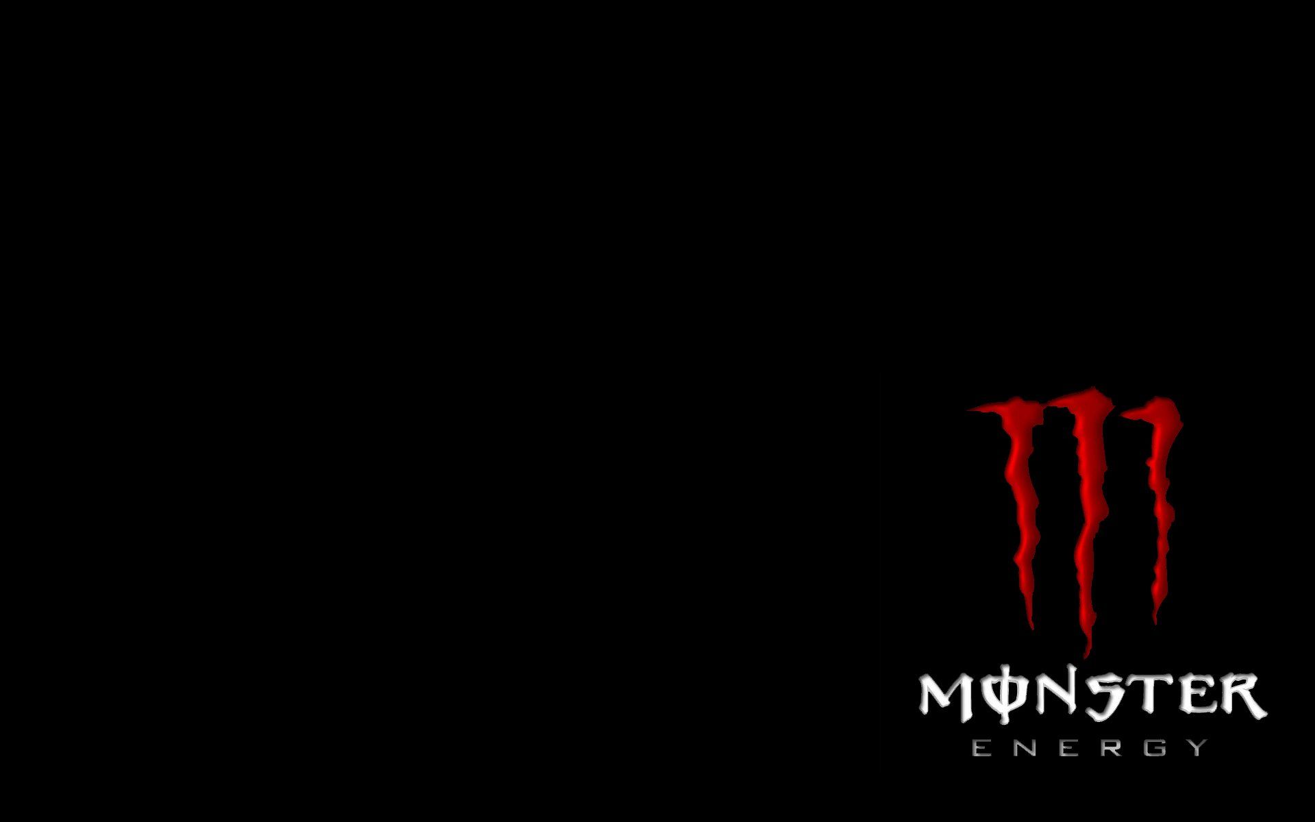 Logo Monster Energy nero, 1920x1200 Full HD+ WUXGA, Laptop