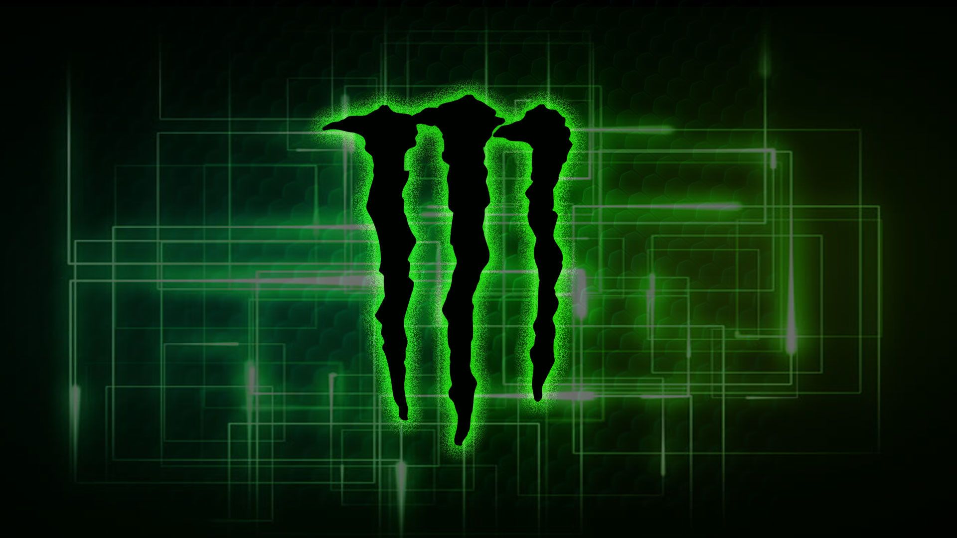 Logo Monster Energy verde, 1920x1080 Full HD 1080p, Desktop