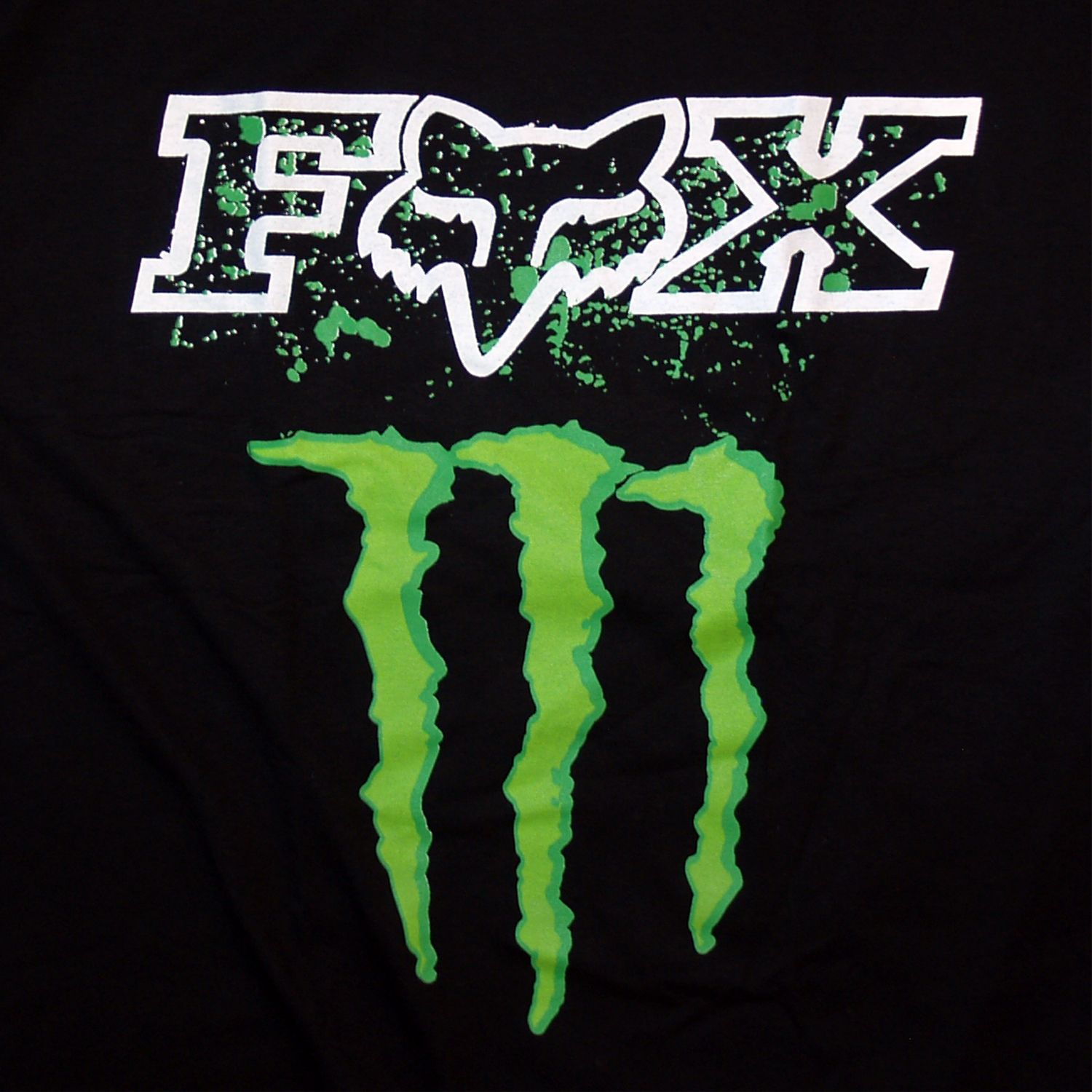 Logo Fox e Monster Energy, 1500x1500 HD, Desktop