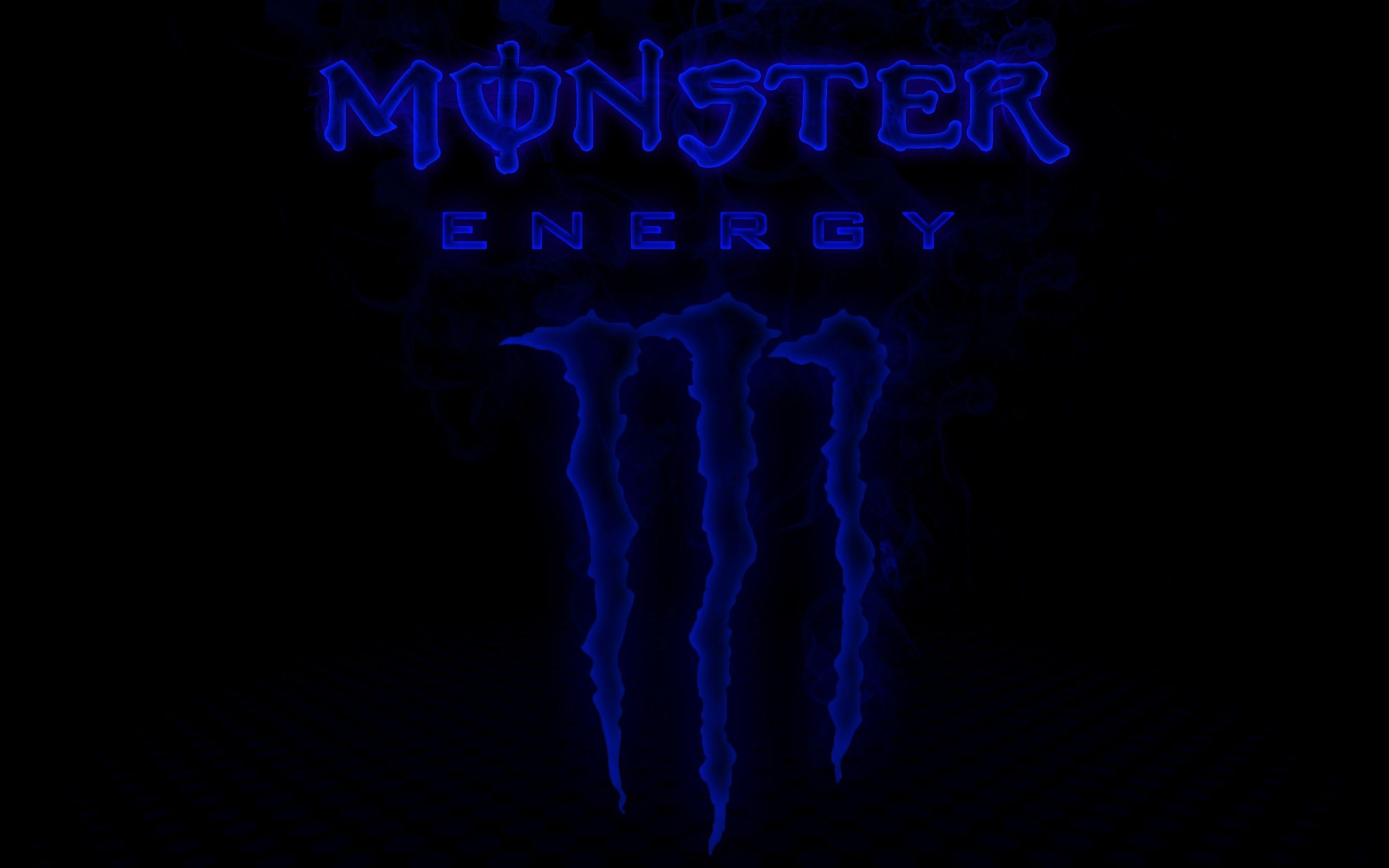 Logo Monster Energy blu, 2560x1600 WQXGA, MacBook Pro