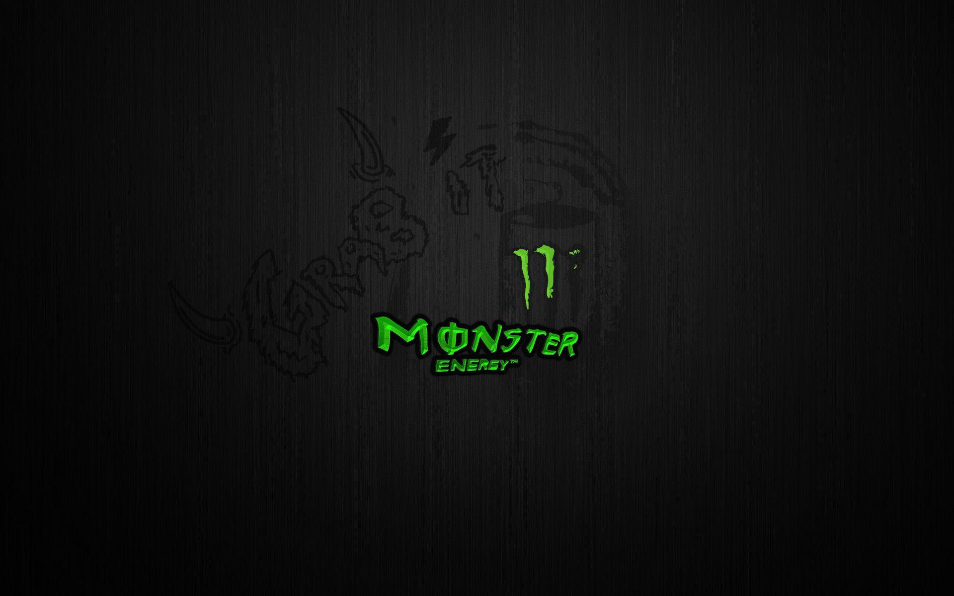 Logo Monster Energy verde, 1920x1200 WUXGA, PC